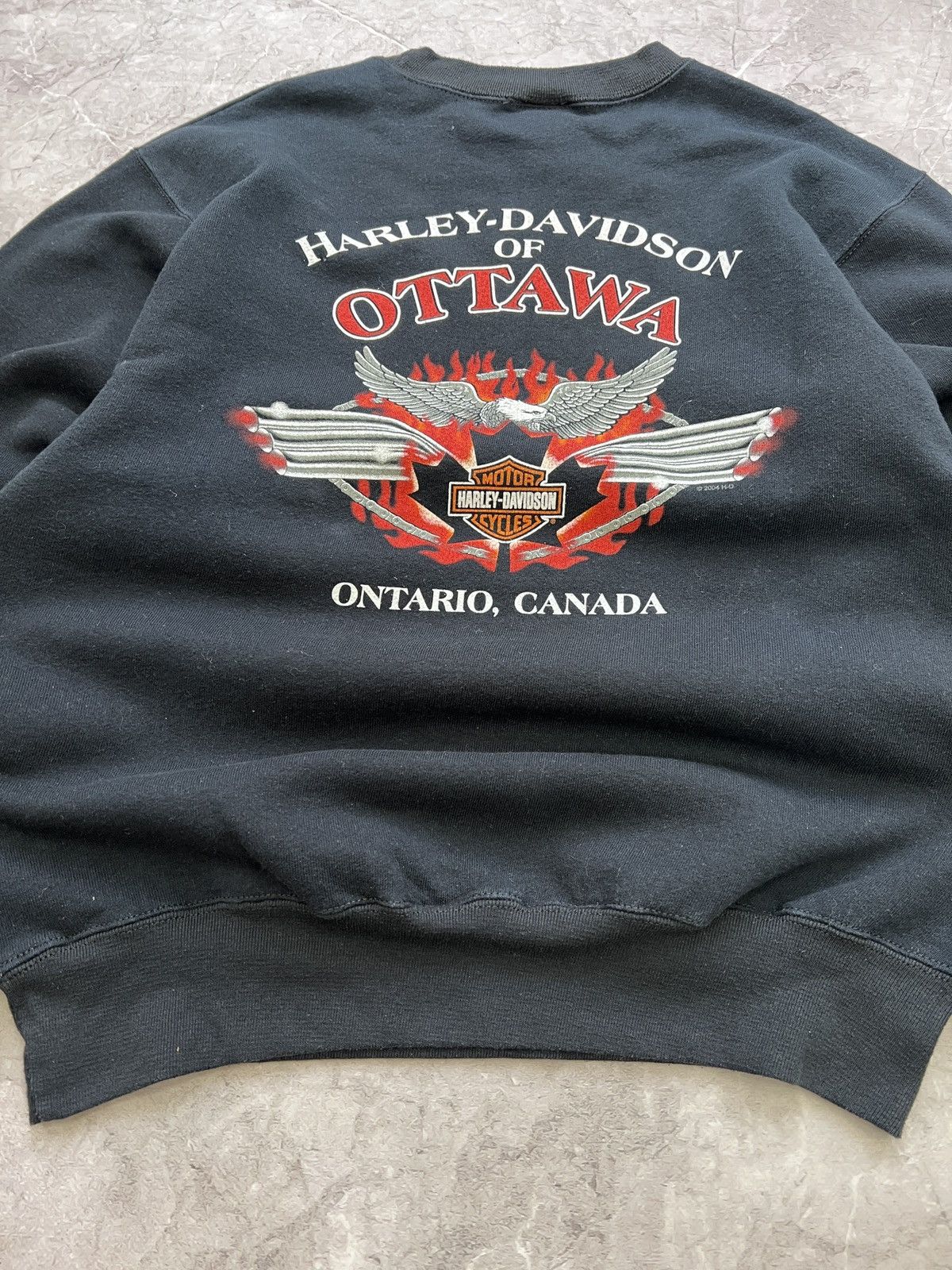 Harley Davidson VINTAGE HARLEY DAVIDSON 1999 sweatshirt 3D embleme Size US M / EU 48-50 / 2 - 15 Thumbnail