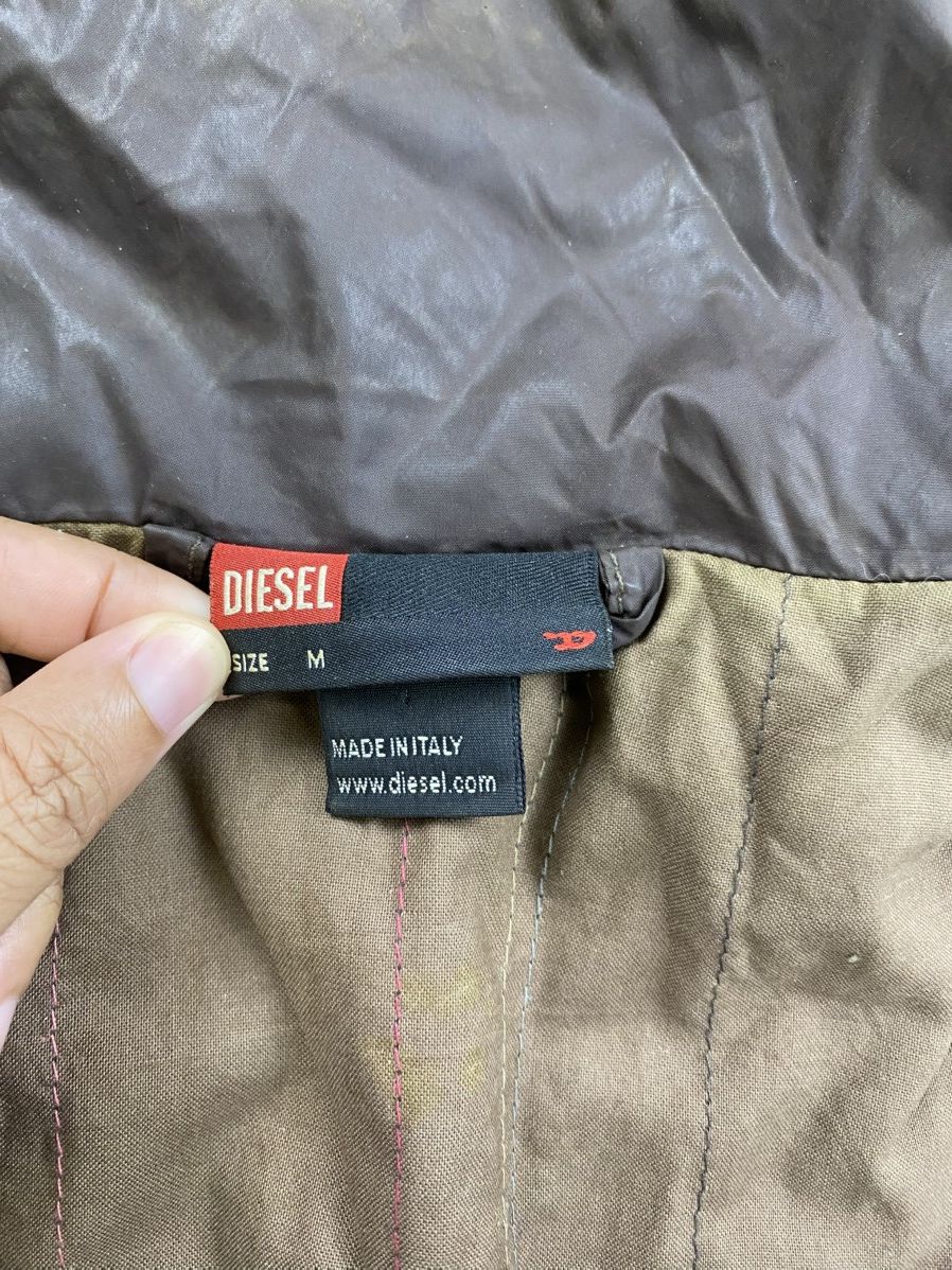 Diesel Vintage Diesel Casual Dark Brown Zipper Jacket Size US M / EU 48-50 / 2 - 10 Thumbnail