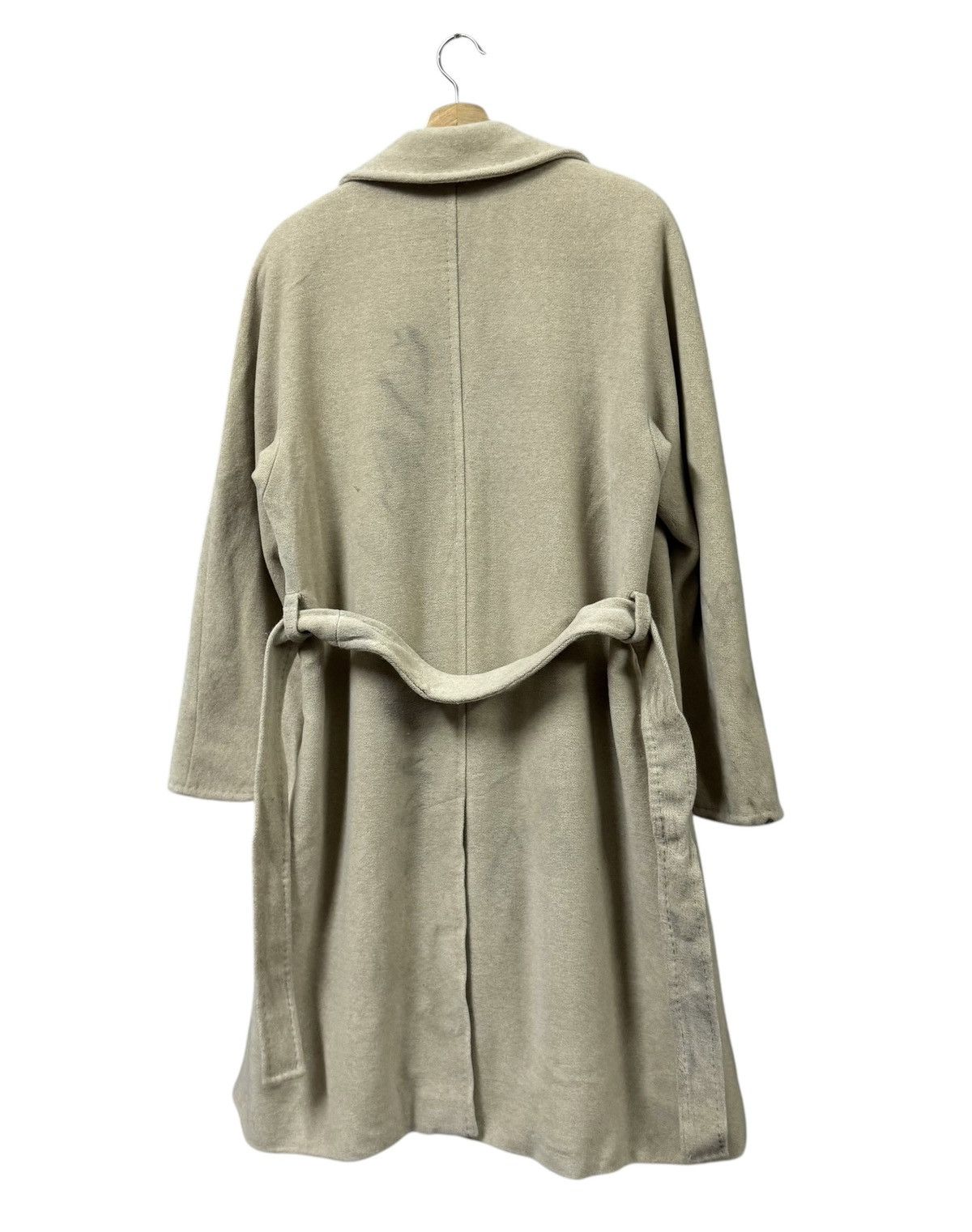Giorgio Armani I Blues Tie-Belt Twill Coat Jacket *Only For Japan Release* Size US XS / EU 42 / 0 - 15 Thumbnail