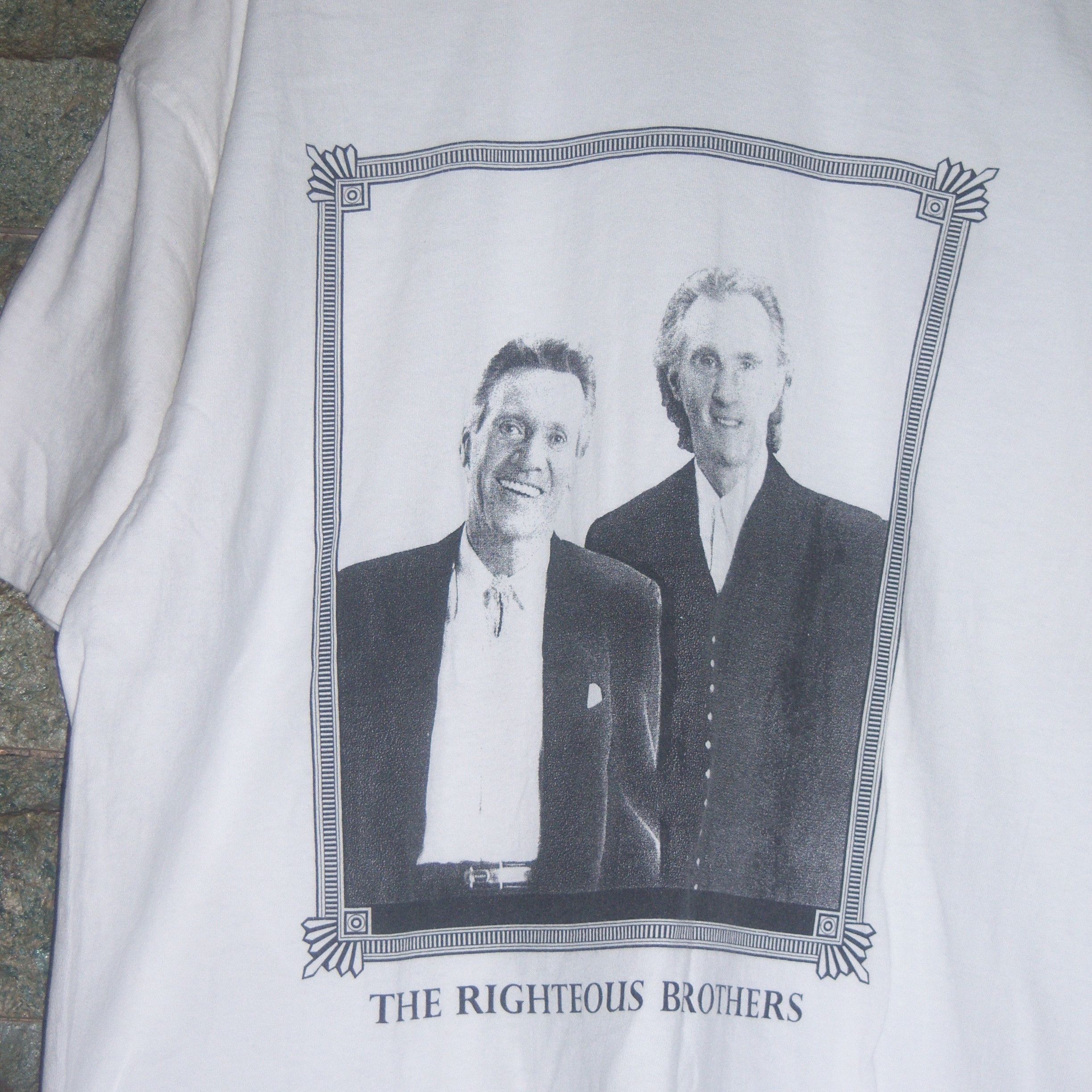 Band Tees × Hanes × Vintage 90s The Righteous Brothers Vintage Size US XL / EU 56 / 4 - 5 Thumbnail