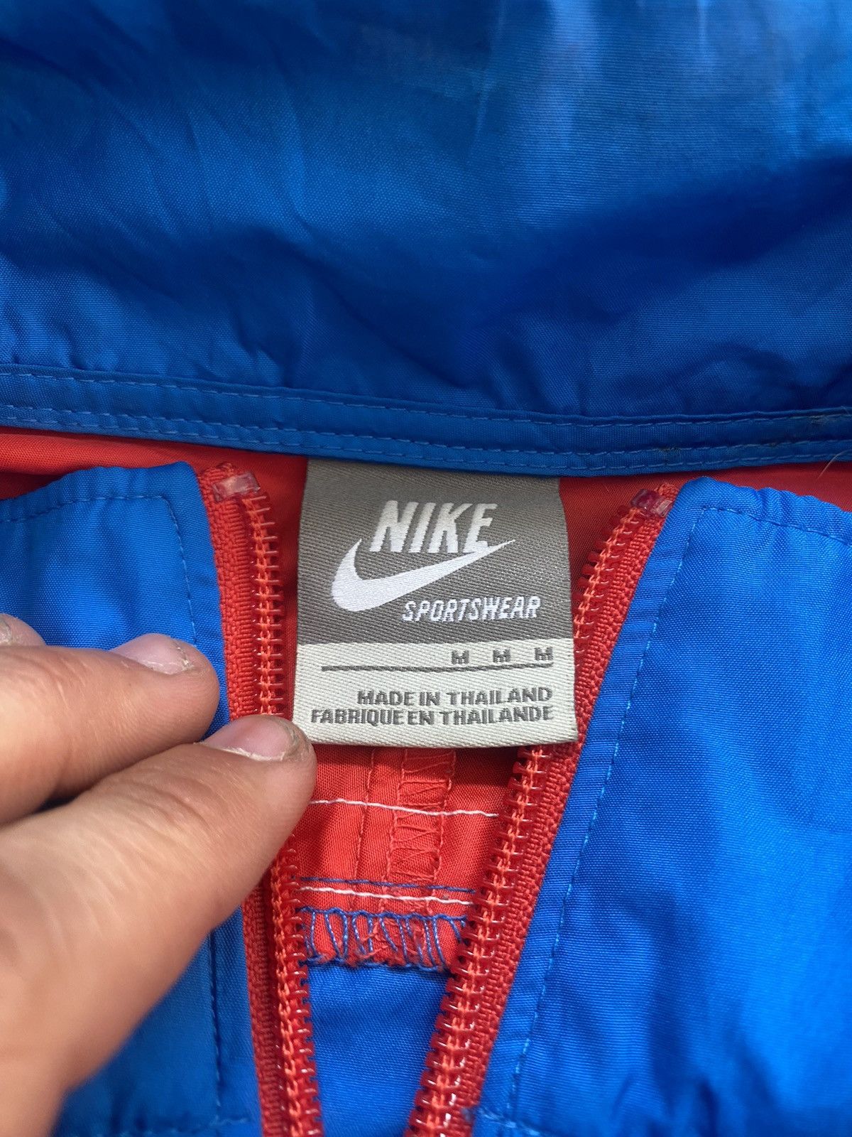 Nike × Vintage Nike Wind Jacket Size US M / EU 48-50 / 2 - 5 Thumbnail