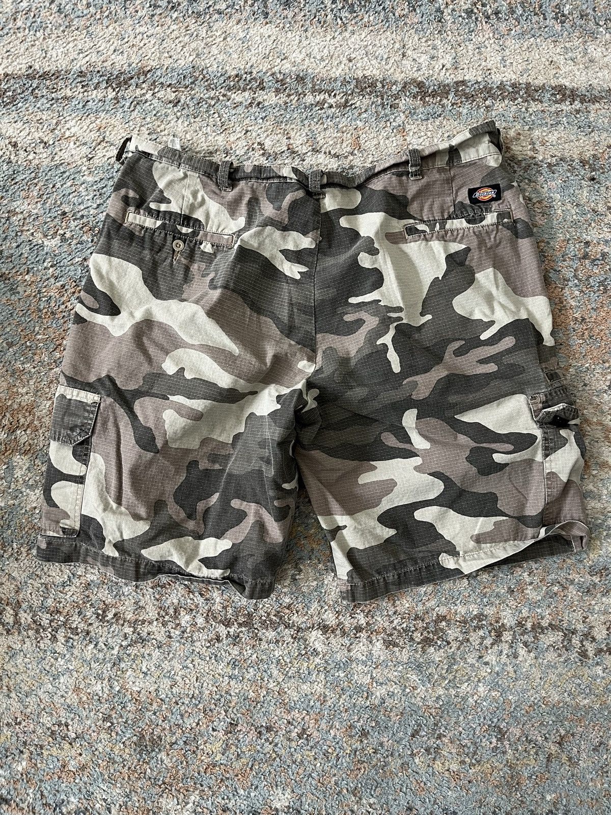 Other VTG Dickies Ripstop Camo Shorts Pants 40 Black Grey Size US 40 / EU 56 - 5 Thumbnail