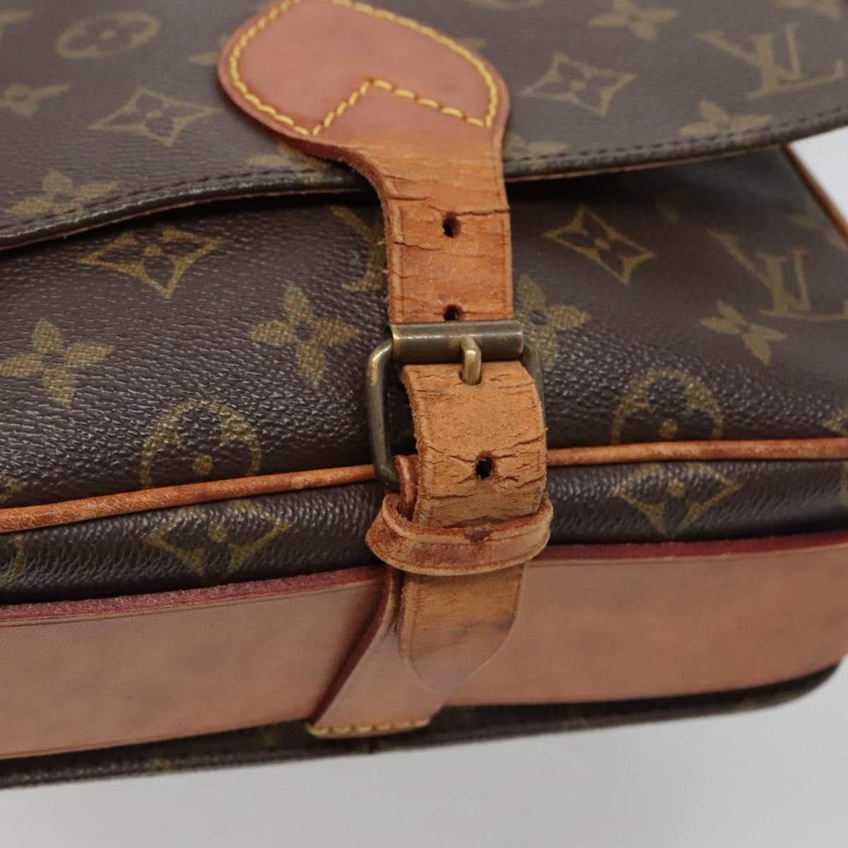 Louis Vuitton LOUIS VUITTON Monogram Cartouchiere MM Shoulder Bag M51253 Size ONE SIZE - 9 Thumbnail