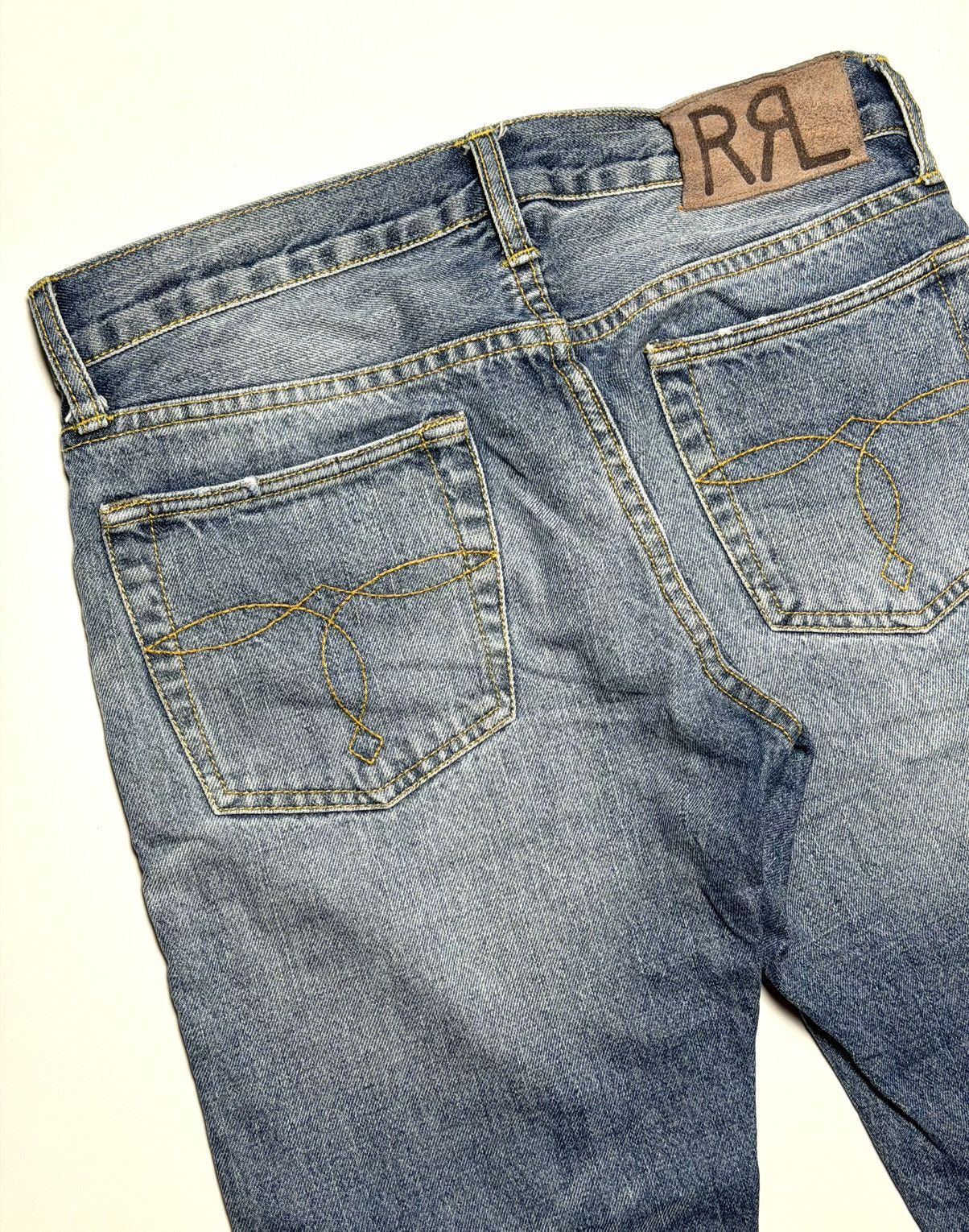 RRL Ralph Lauren RRL - Light wash denim pants Size US 30 / EU 46 - 2 Thumbnail