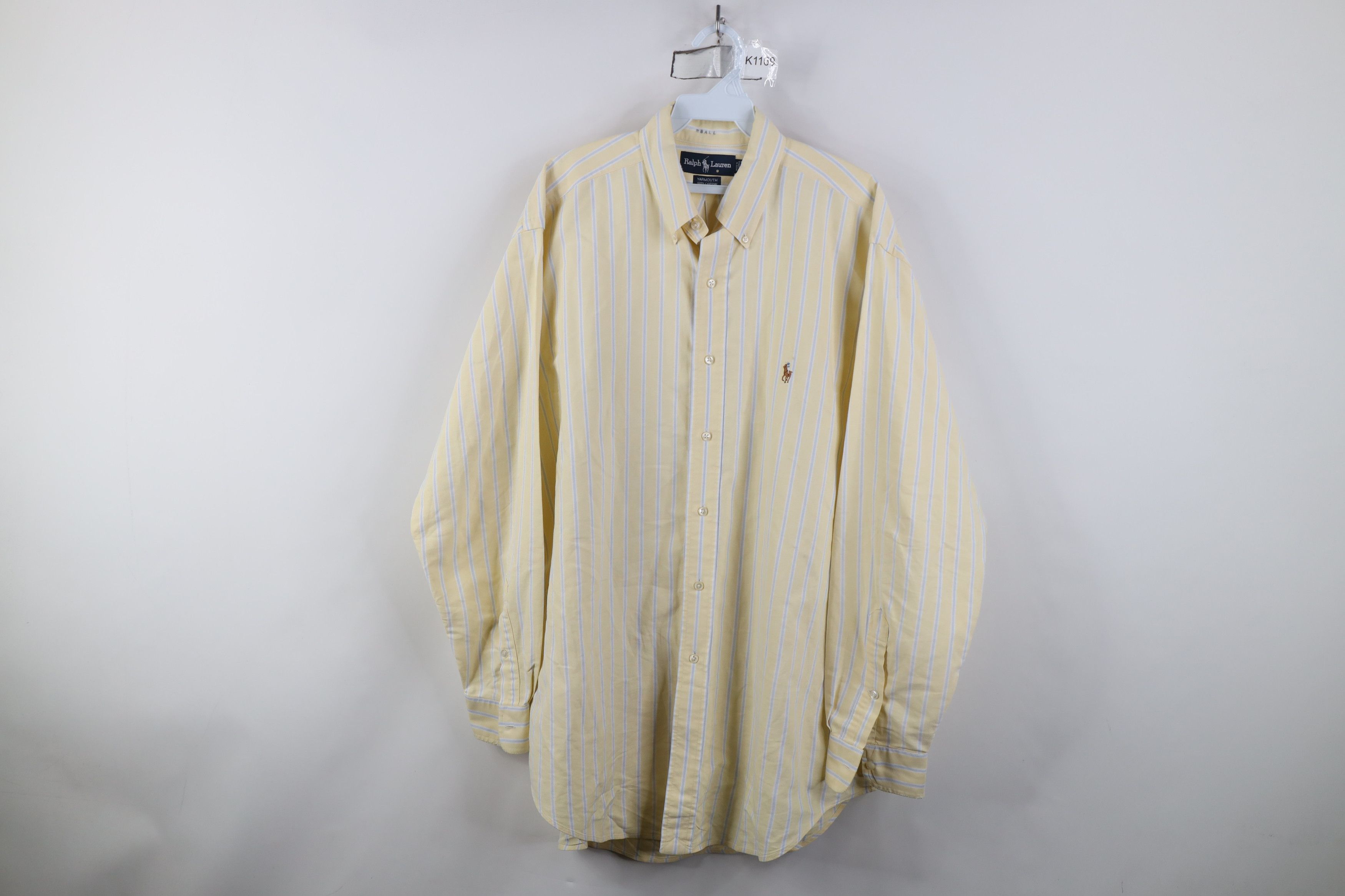 Polo Ralph Lauren Vintage 90s Ralph Lauren Oxford Button Down Shirt Cotton Size US M / EU 48-50 / 2 - 1 Thumbnail