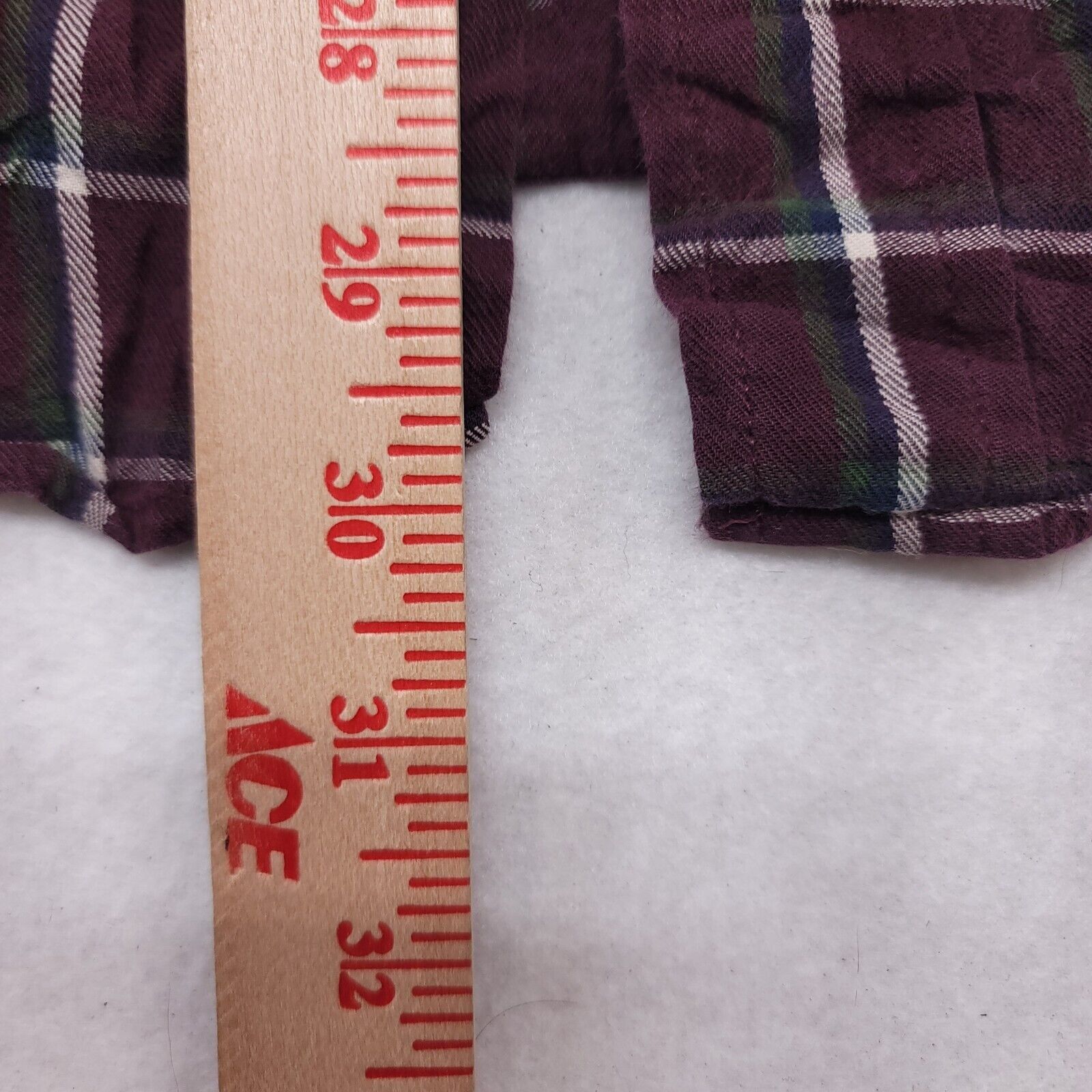 Haggar Haggar Windowpane Flannel Button Up Shirt Mens Size XL Red Size US XL / EU 56 / 4 - 5 Thumbnail