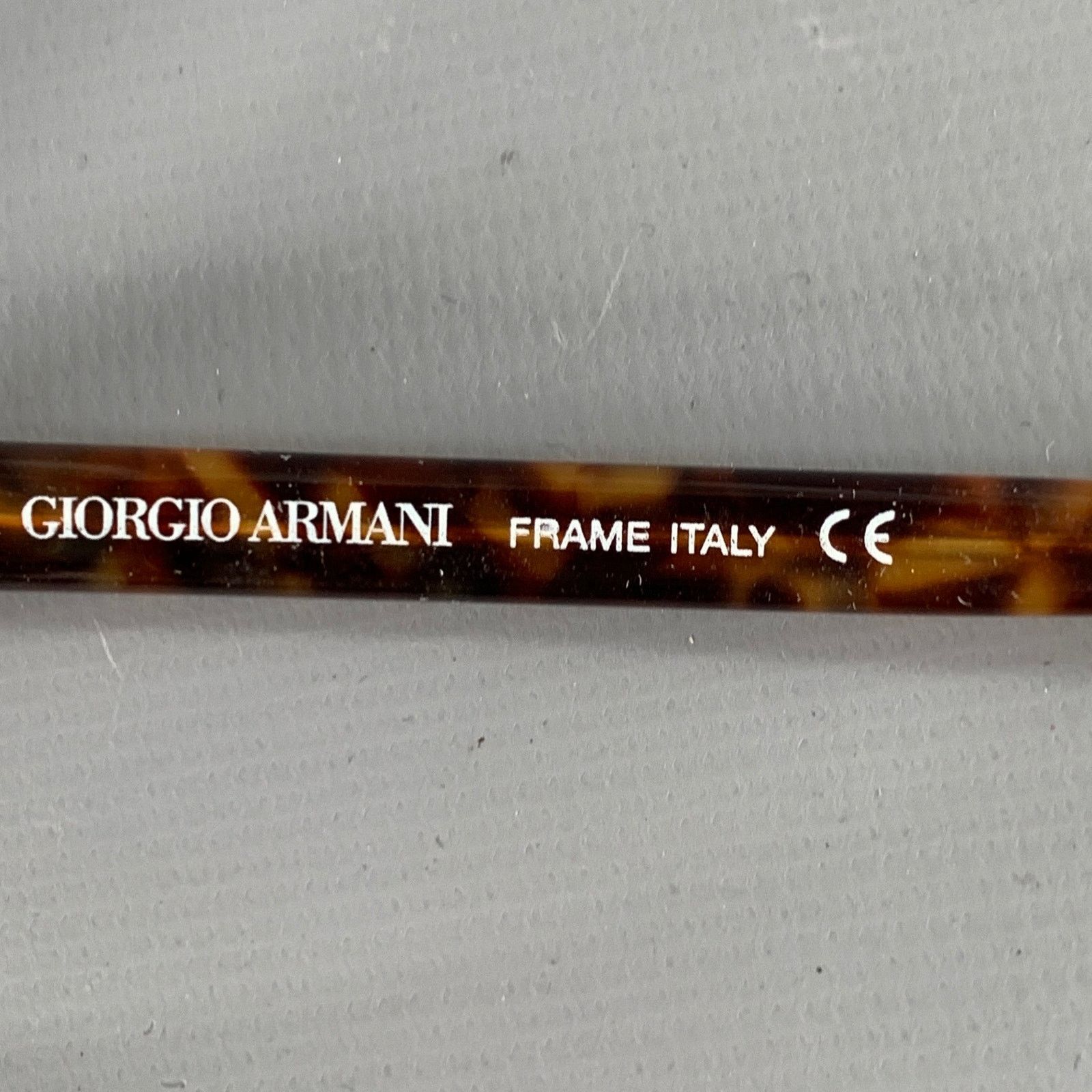 Giorgio Armani GIORGIO ARMANI Brown Tortoiseshell Acetate Frames Size ONE SIZE - 6 Thumbnail