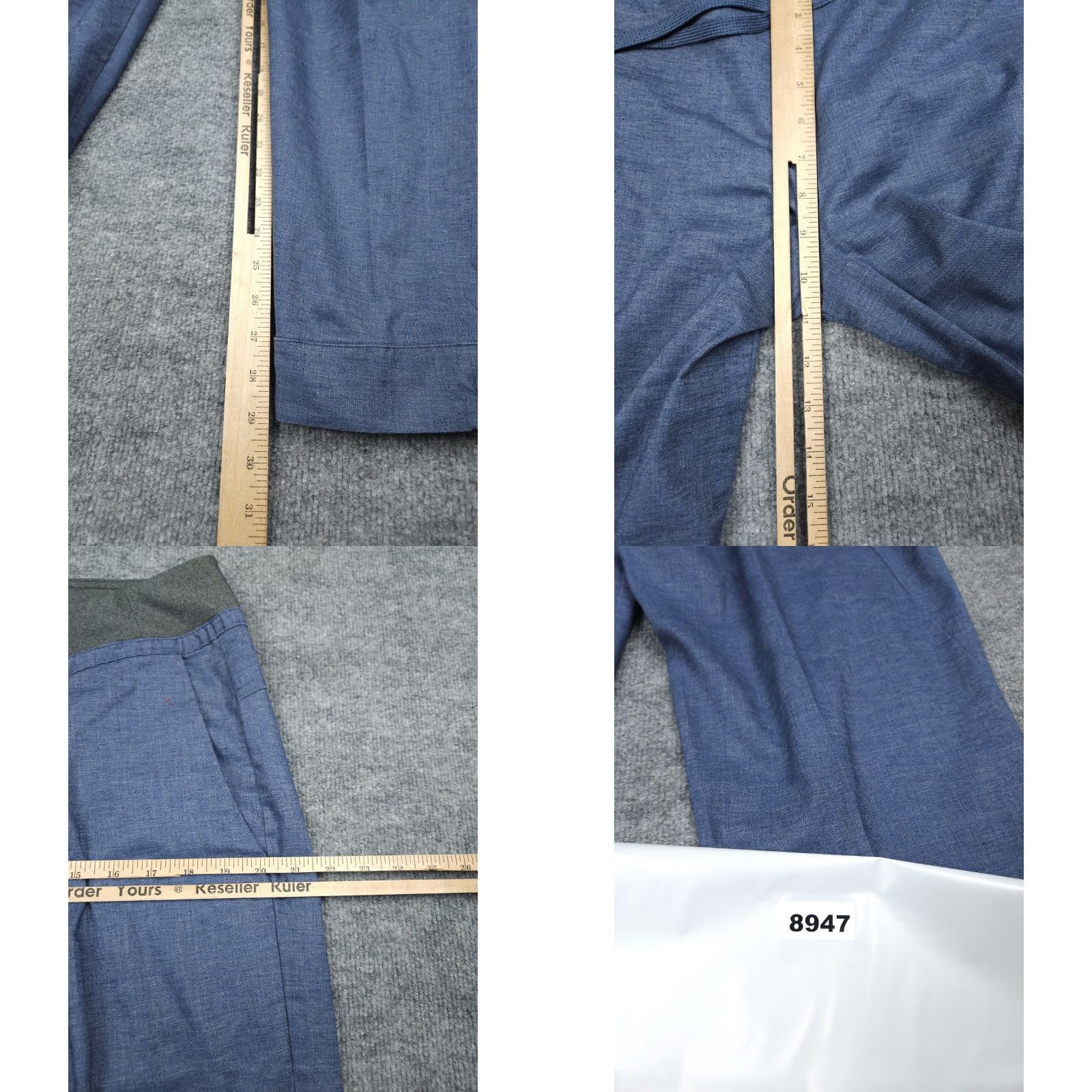 Patagonia Patagonia Hampi Rock Pants Women's Medium Blue Hemp Blend Stretch Pants Size 32" / US 10 / IT 46 - 8 Thumbnail