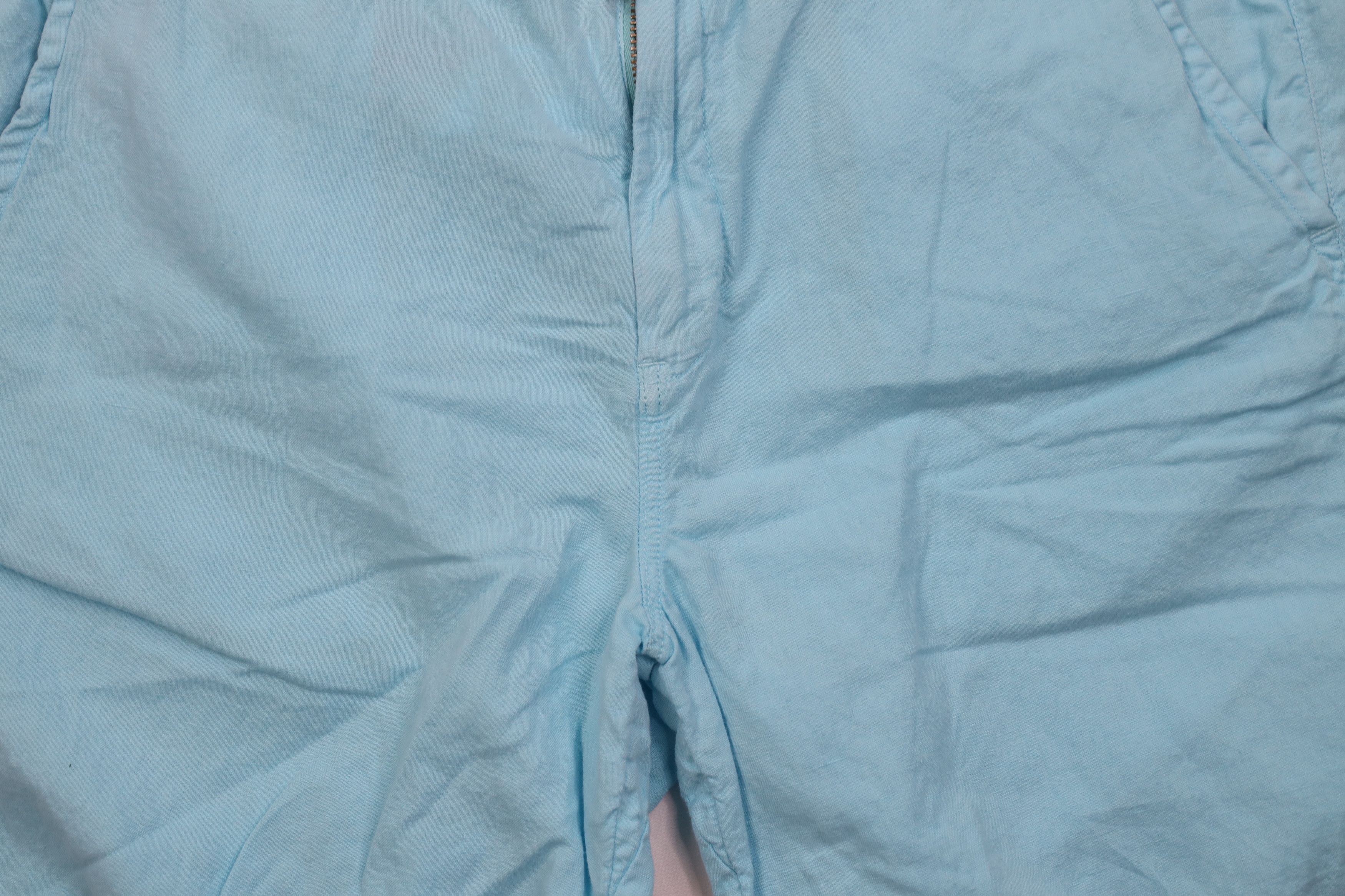 Ralph Lauren Vintage Y2K Ralph Lauren Blend Above Knee Chino Shorts Blue Size US 33 - 3 Thumbnail