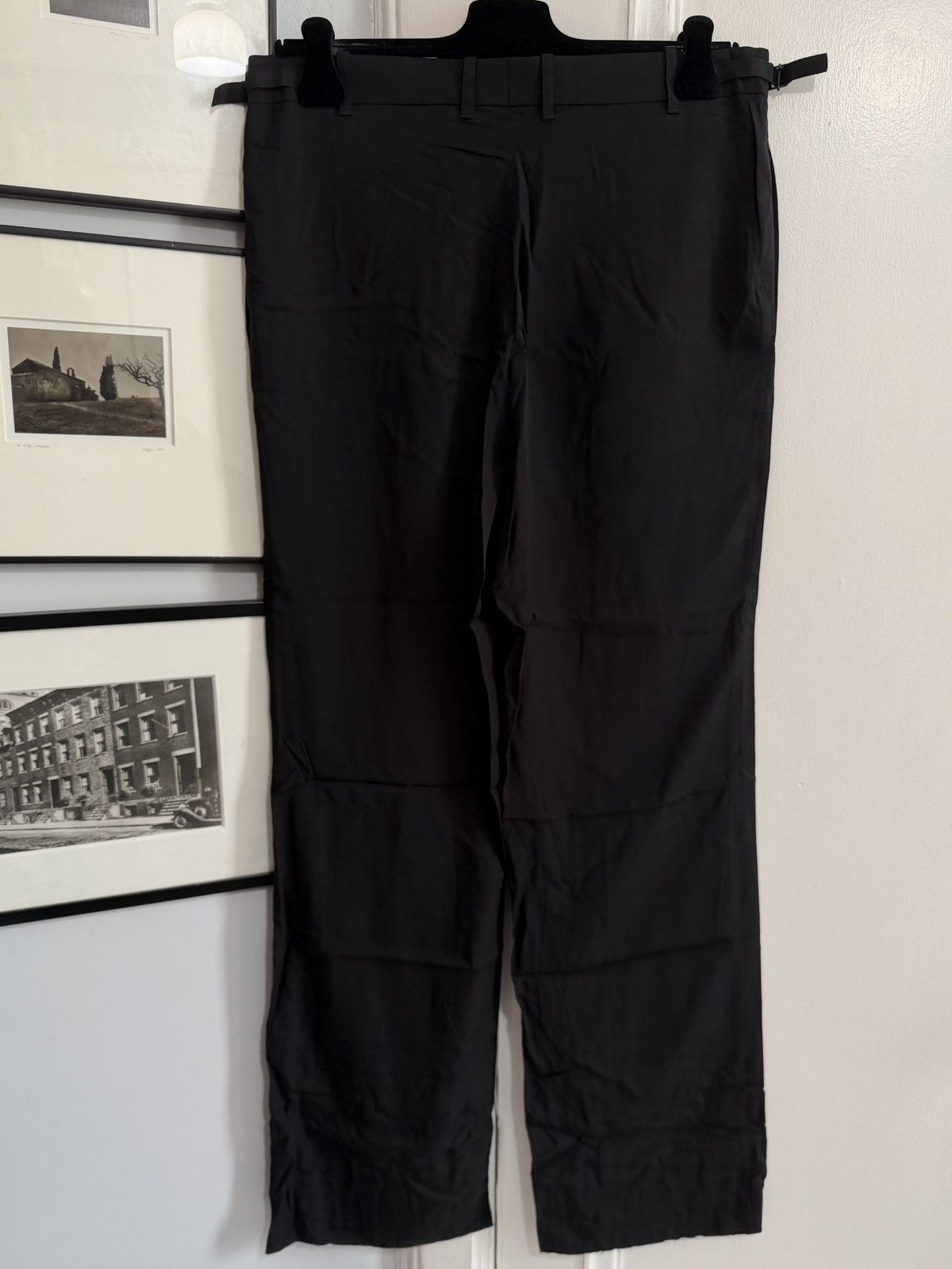 Balenciaga New Rare Fluid Poplin Adjustable Pant [48] fits 32-34 Size US 34 / EU 50 - 4 Thumbnail