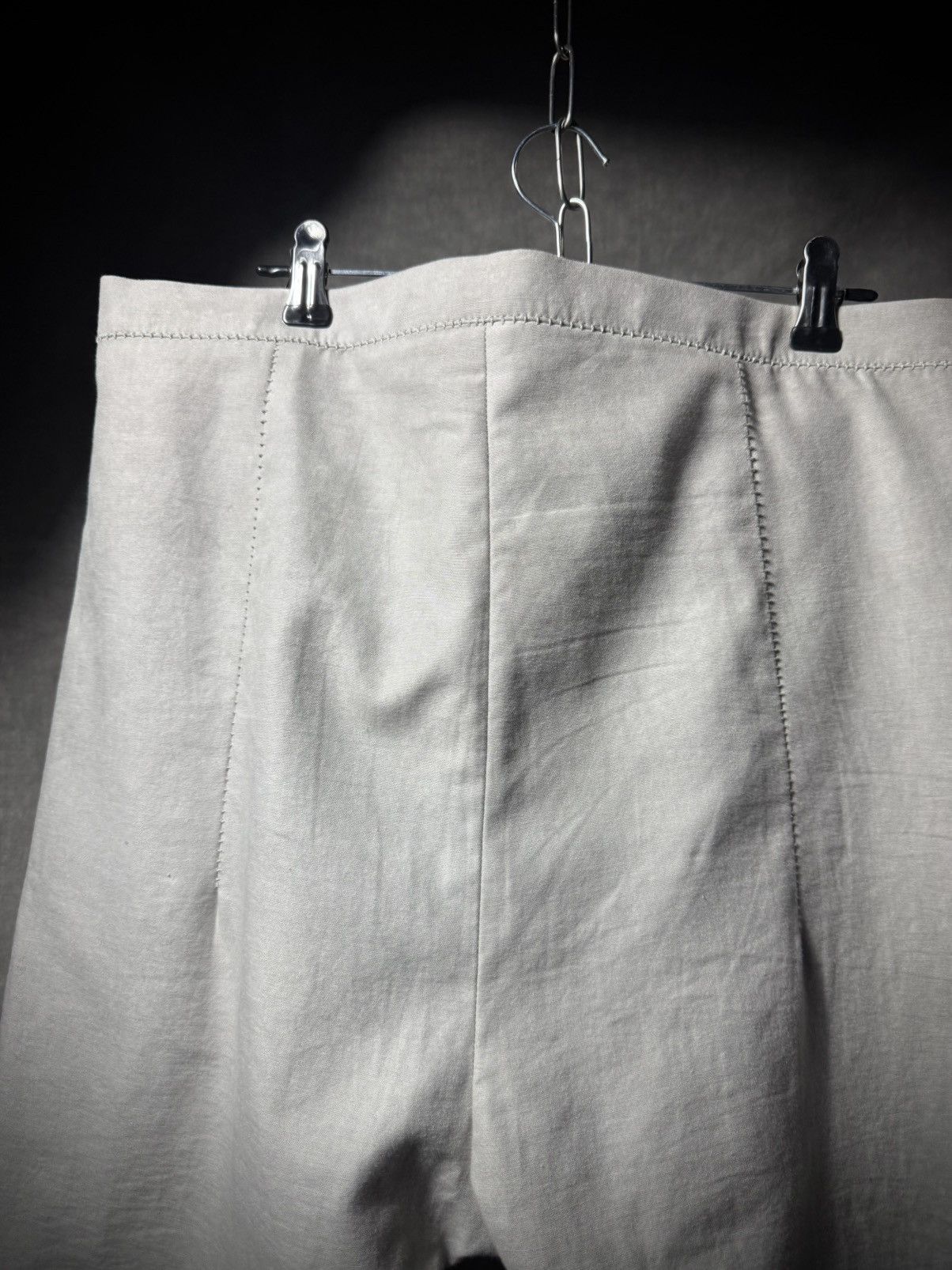 Poeme Bohemien Poème Bohémien 12SS Overlock Stitch Cotton Pants Size US 32 / EU 48 - 6 Thumbnail