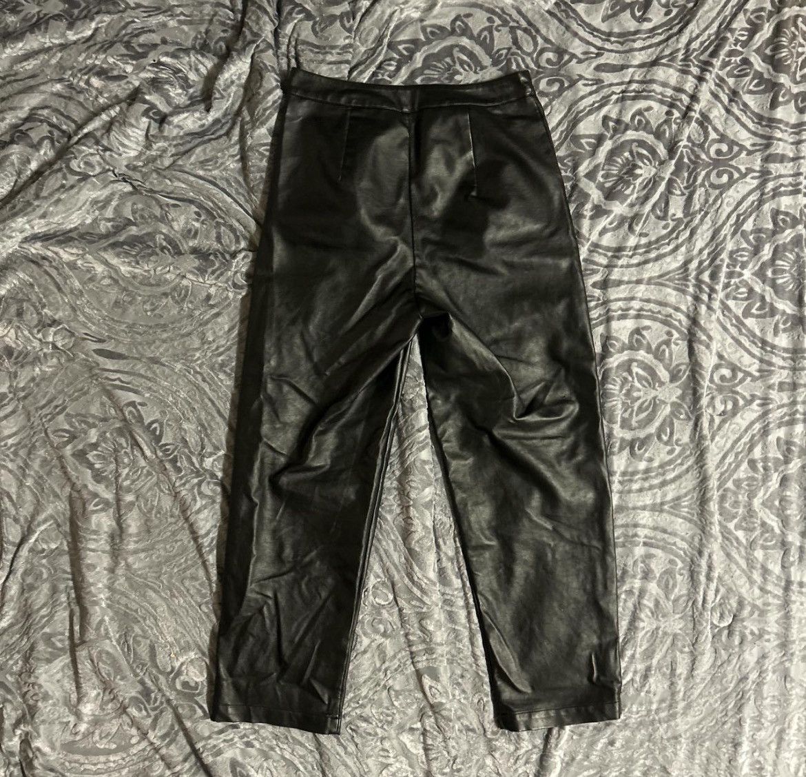 Other Pleather pants Size 30" / US 8 / IT 44 - 2 Thumbnail