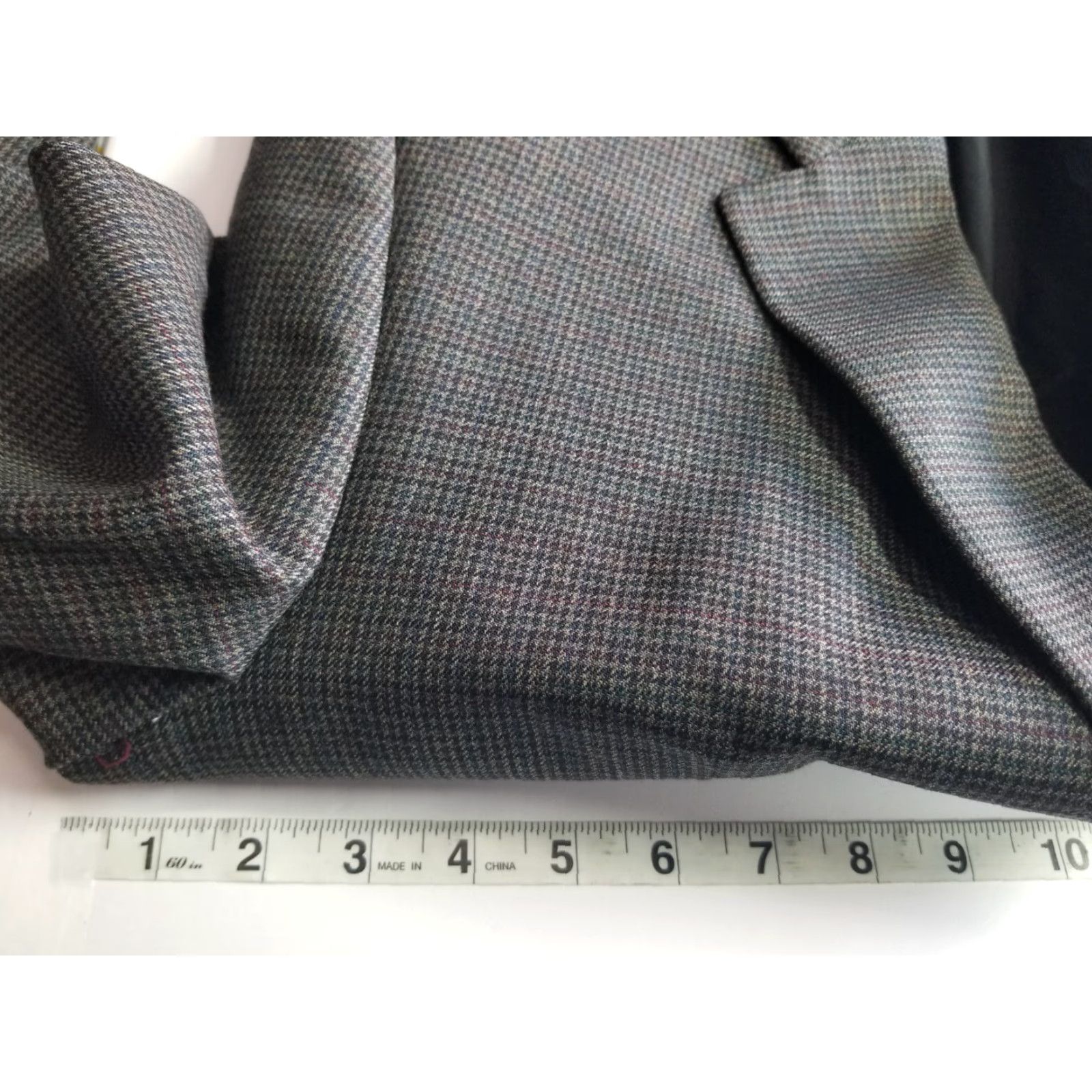 Ralph Lauren LAUREN RALPH LAUREN Sport Jacket Blazer 44R Gray Wool 2 Button Single-Breasted Men Regular 100% Wool Tweed Blazer Sportcoat Size 44R - 3 Thumbnail