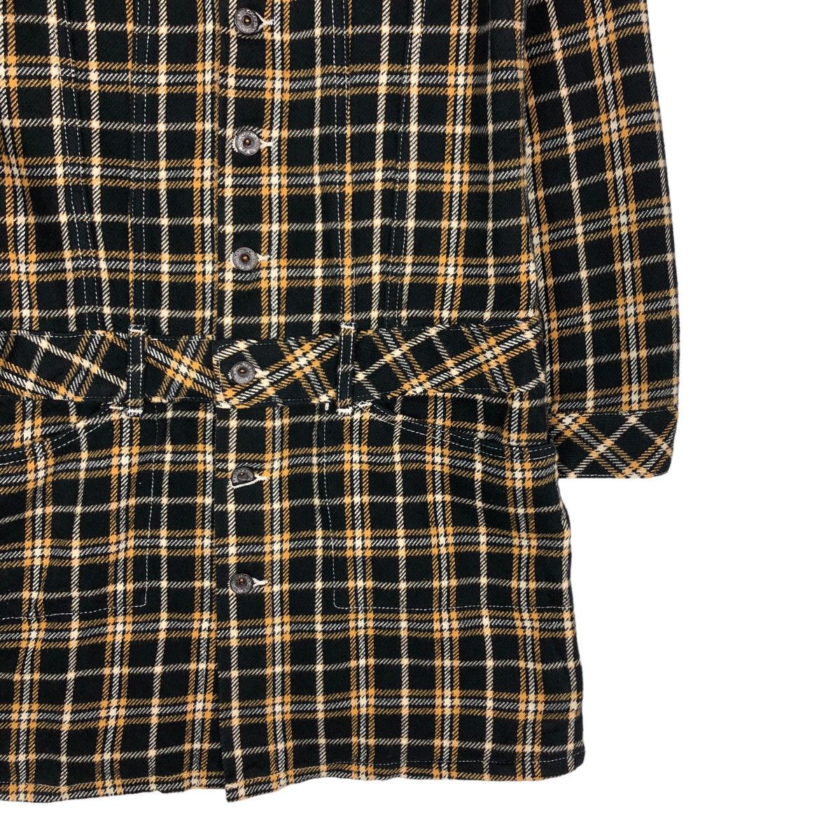 Japanese Brand 🔥Vintage Levi’s Red Tab Long Jacket Tartan Design Check Size US M / EU 48-50 / 2 - 5 Thumbnail
