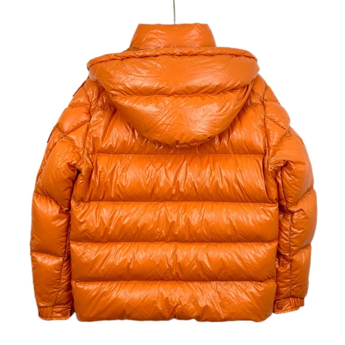 Moncler Moncler Maya Series 2022 Orange Hooded Quilted Down Jacket Size S / US 4 / IT 40 - 2 Thumbnail