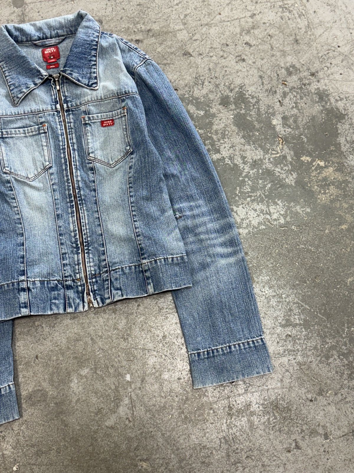 Miss Sixty y2k Miss Sixty Denim Jacket Size L / US 10 / IT 46 - 7 Thumbnail