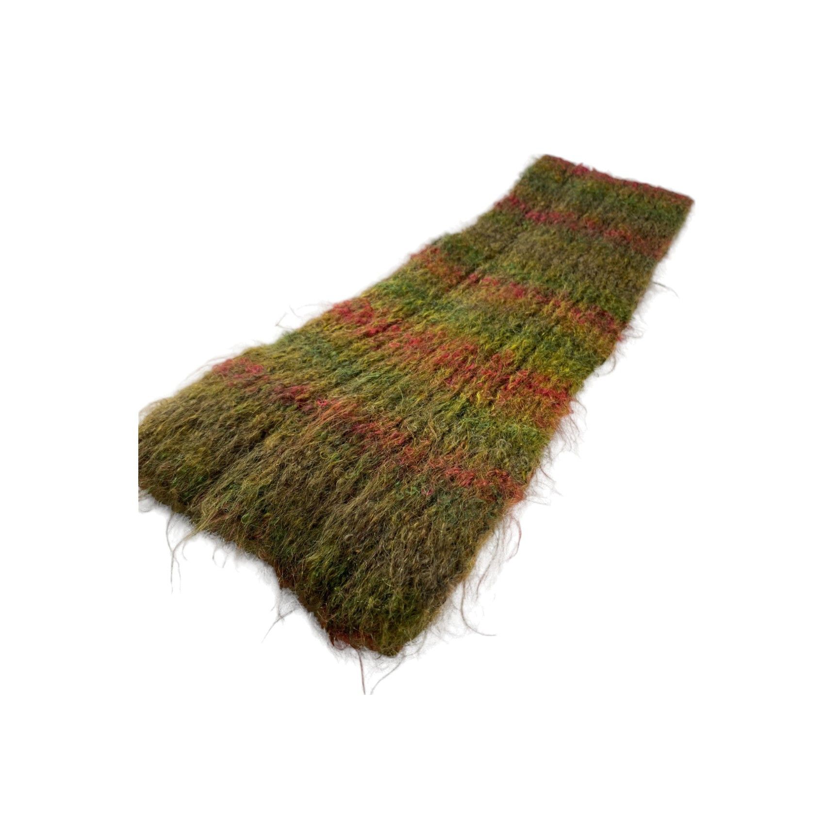 Vintage Vintage Mohair Scarf / Muffler / Neckwear - WW1971 Size ONE SIZE - 3 Thumbnail