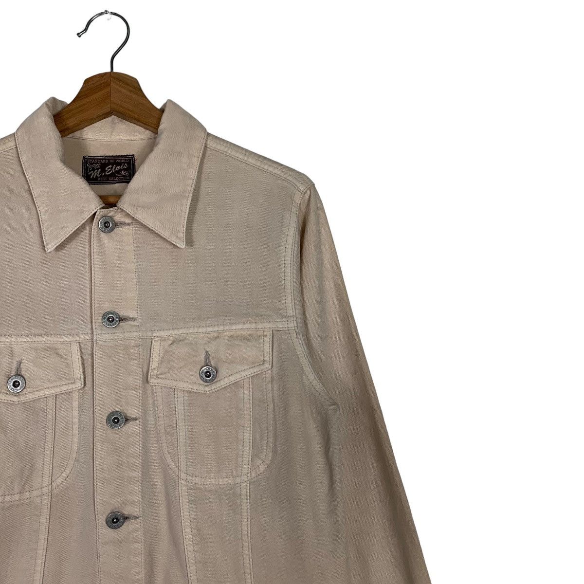 Japanese Brand M.ELVIS Work Jacket #0108-C6 Size US M / EU 48-50 / 2 - 5 Thumbnail