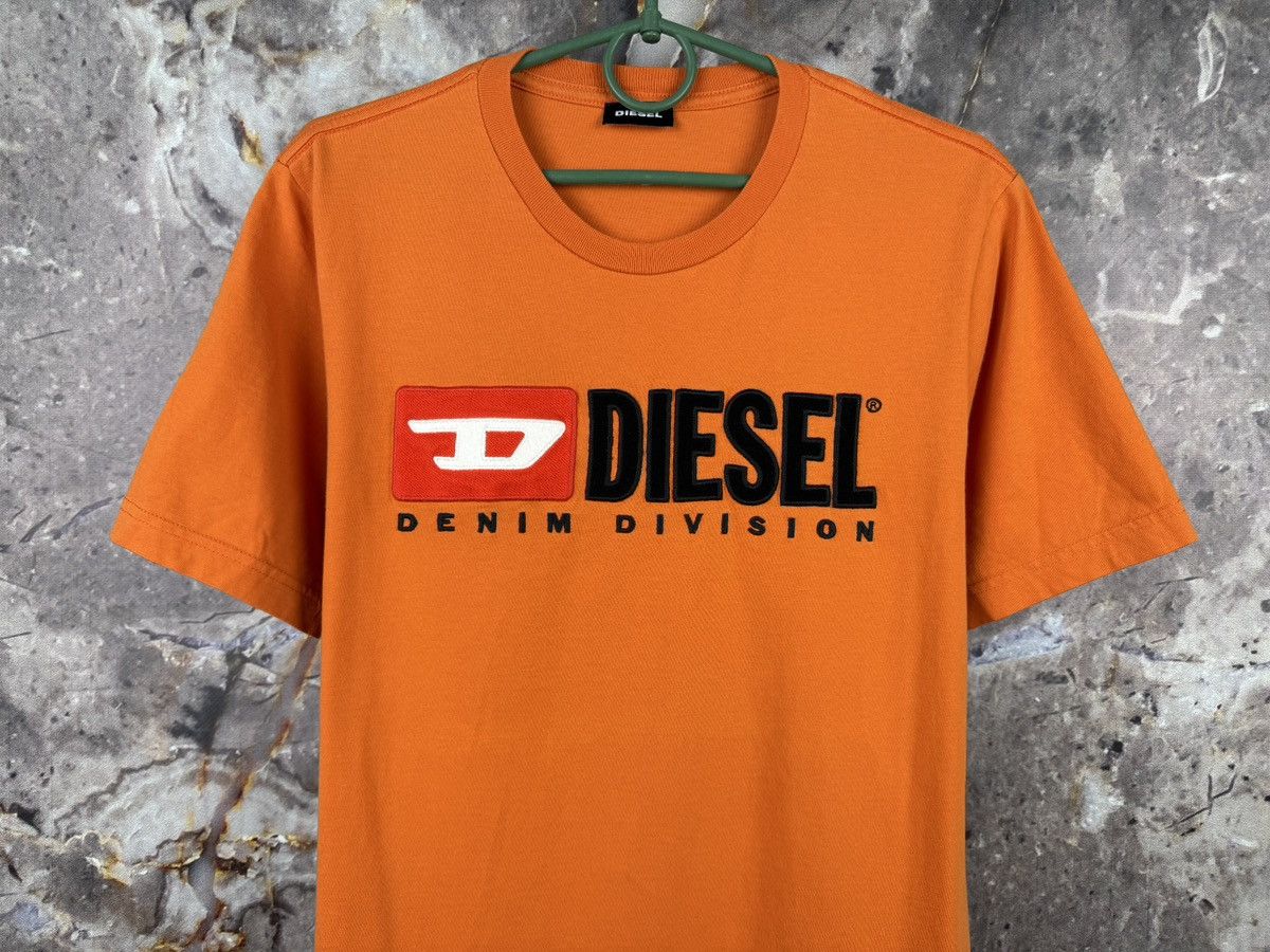 Diesel Men’s Diesel Denim Division T-Shirt Orange Size Medium Size US M / EU 48-50 / 2 - 3 Thumbnail