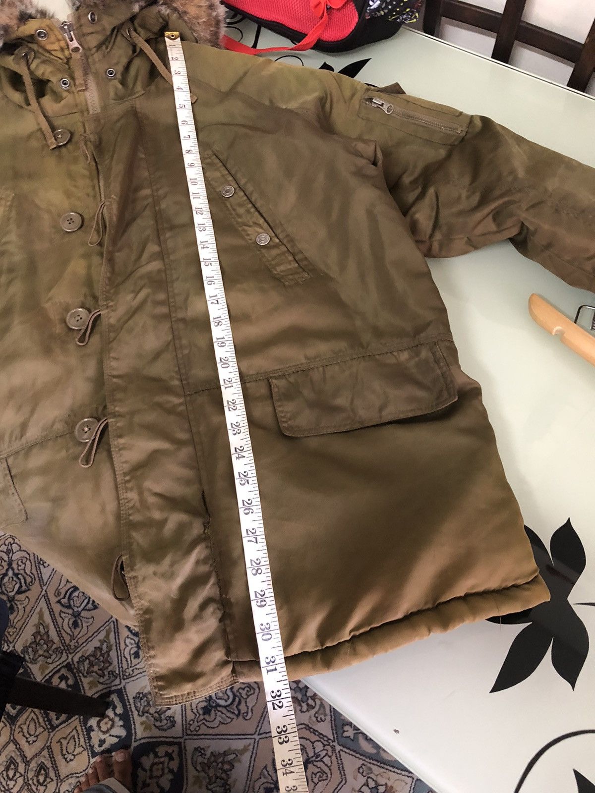 Gap Vintage Gap Snorkel Military Distressed Parka Jacket Size US L / EU 52-54 / 3 - 22 Thumbnail