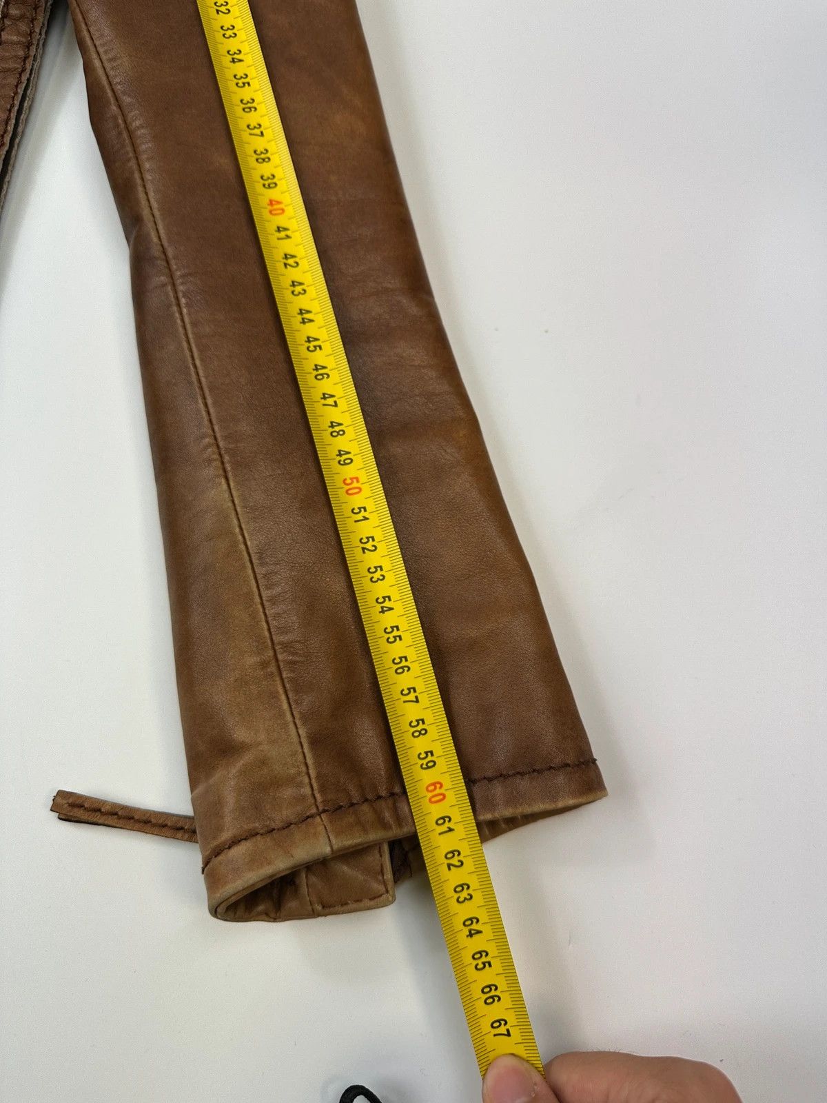 Prada Prada Sport 00’s Sample Brown Leather Jacket CowBoy Size US M / EU 48-50 / 2 - 16 Thumbnail