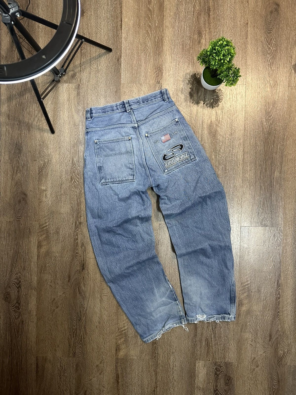 Southpole × Vintage Vintage South Pole Baggy Jeans Y2K Size US 30 / EU 46 - 1 Thumbnail