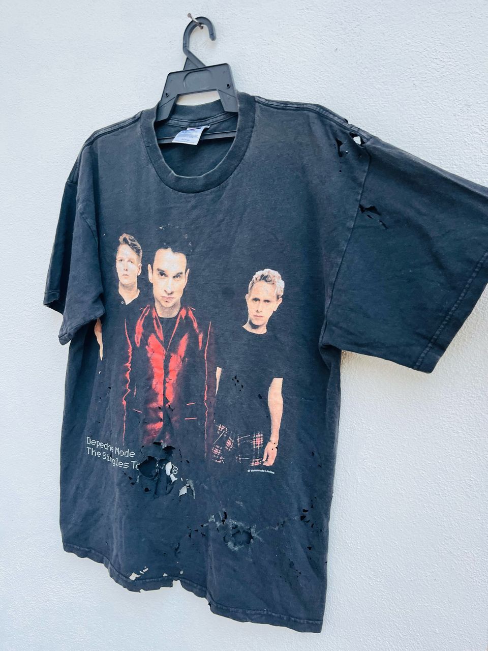 Band Tees × Vintage Vintage 90s Depeche Mode The Single Tour 86-98 Shirt Size US XL / EU 56 / 4 - 6 Thumbnail