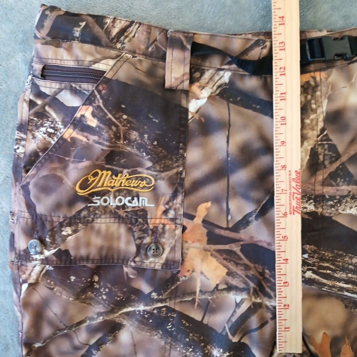 Vintage VINTAGE Gamehide Cargo Pants Mens XL Brown Camouflage Belted 38x30 Size US 36 / EU 52 - 3 Thumbnail
