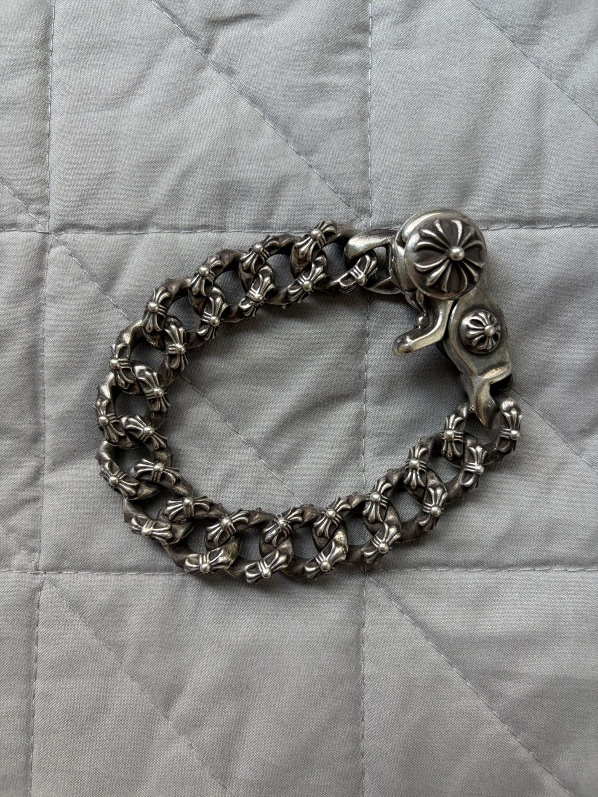 Chrome Hearts Chrome Hearts Fancy Link Bracelet - 15 Link Size ONE SIZE - 4 Thumbnail