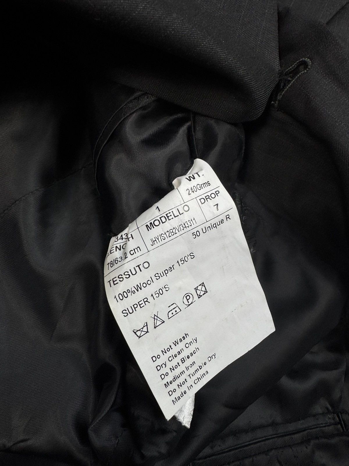 Balmain Balmain Suit Jacket blazer grey Wool Vintage M Size 50R - 5 Thumbnail