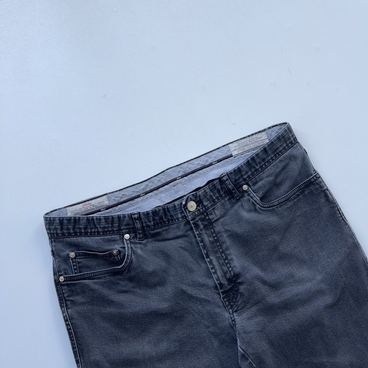 Brioni Brioni Stelvio HandMade Tailored Denim Jeans Grey Size US 36 / EU 52 - 2 Thumbnail