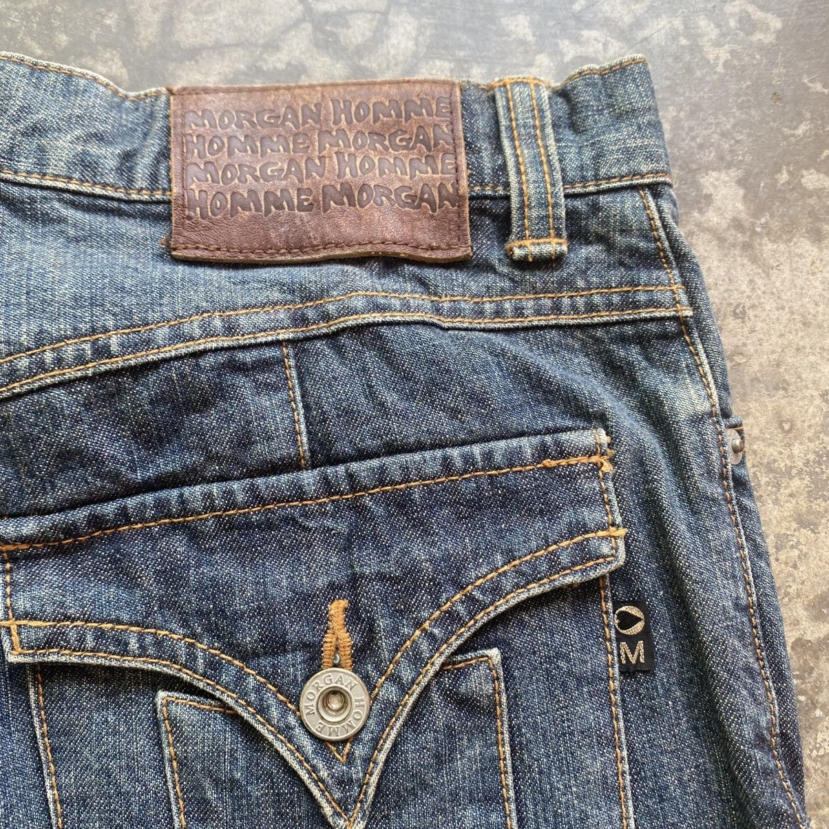 Morgan De Toi × Morgan Homme MORGAN HOMME Crop Denim Short Size US 30 / EU 46 - 4 Thumbnail