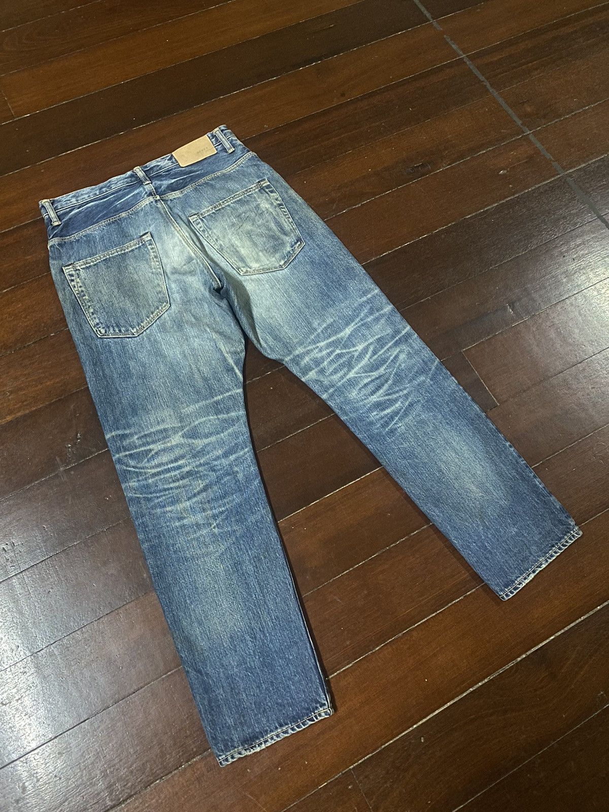 Warehouse Fire SPELL BOUND JAPAN selvedge mud wash distressed rusty Size US 32 / EU 48 - 9 Thumbnail