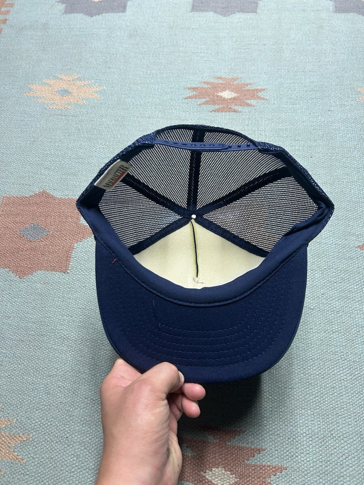 Vintage Vintage trucker hat Sokolowski asphalt paving Michigan blue Size ONE SIZE - 5 Thumbnail