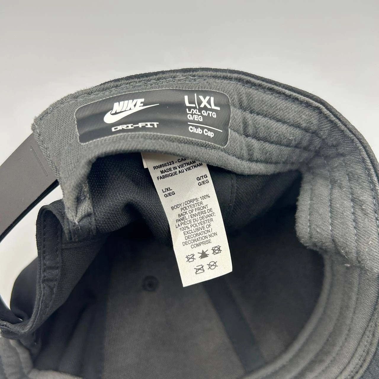 Nike Nike Club Dri-Fit Hat Men L-XL Embroidered Swoosh Snap Back Size ONE SIZE - 4 Thumbnail