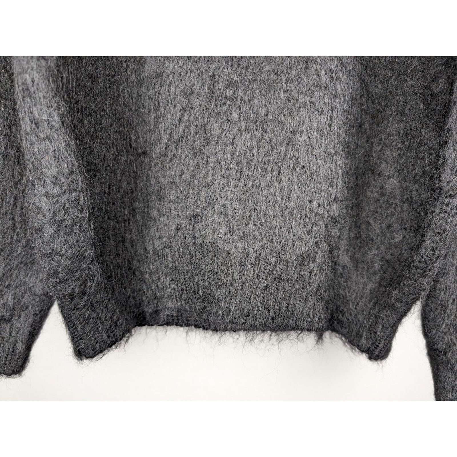 Saint Laurent Paris o1rshd1 Jacquard Sweater in Noir/Naturel Size US M / EU 48-50 / 2 - 12 Thumbnail