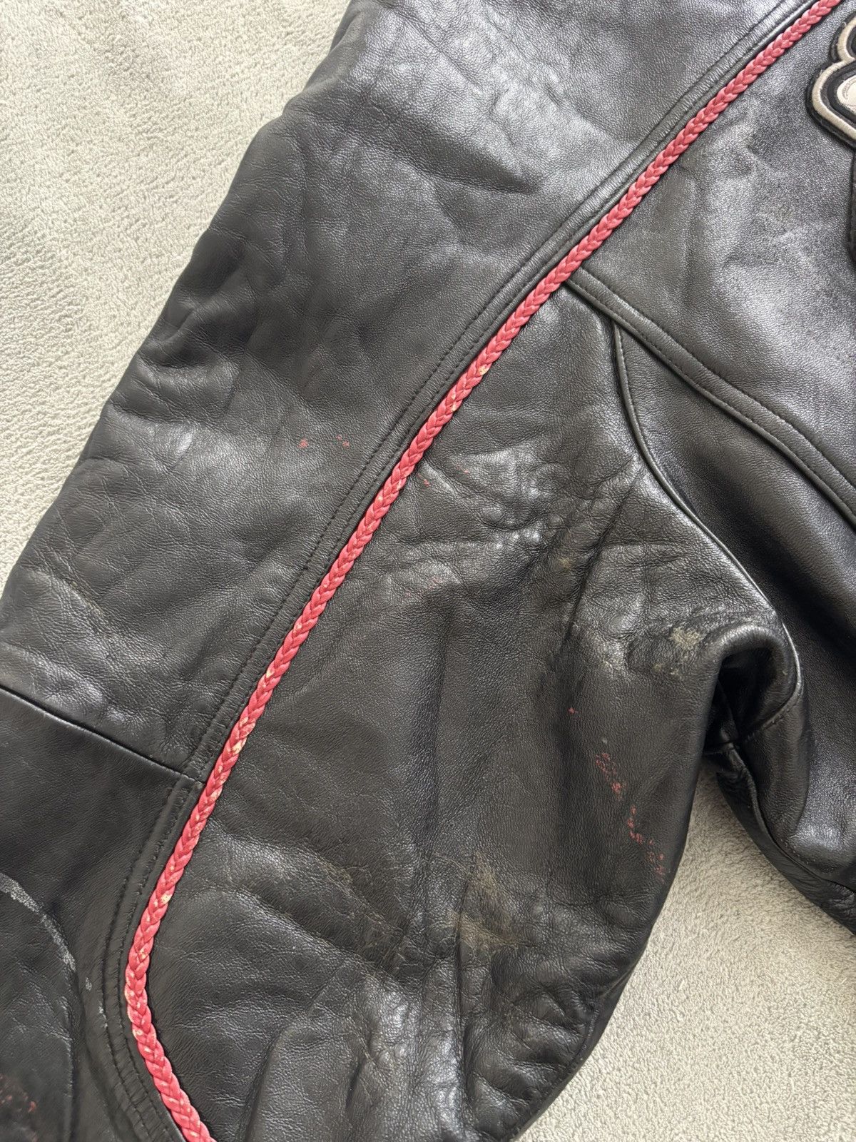Avirex × Vintage Avirex Gambler’s Club King Casino Leather Jacket 80s Size US XXL / EU 58 / 5 - 8 Thumbnail
