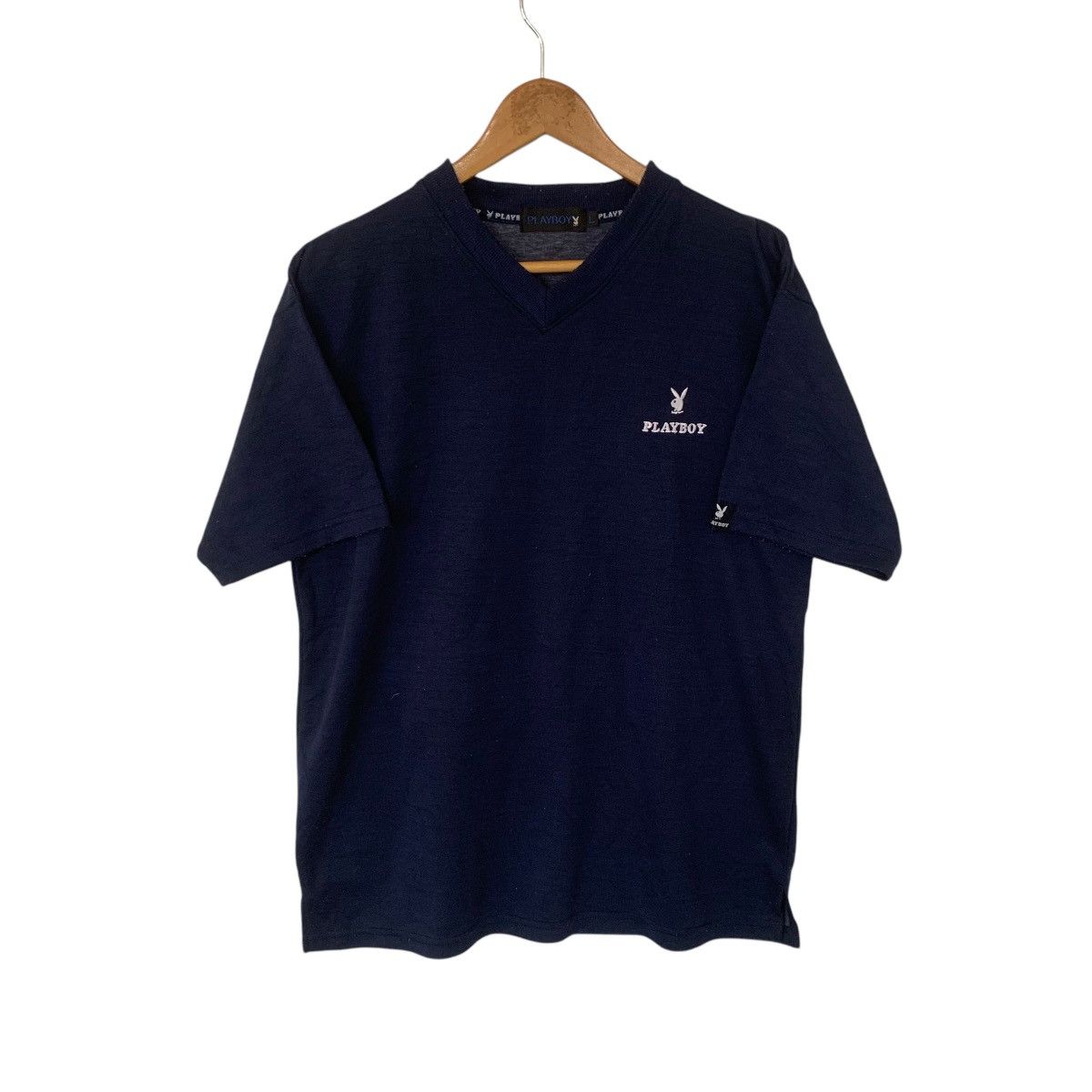 Playboy × Vintage Vintage Playboy Short Sleeve T-shirt Big Logo Medium Size US M / EU 48-50 / 2 - 2 Thumbnail