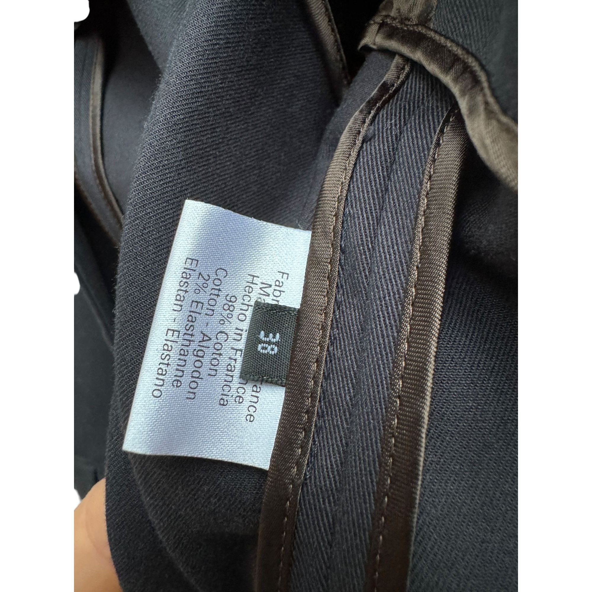 Hermes Dark Navy Blazer Jacket Size XS / US 0-2 / IT 36-38 - 5 Thumbnail