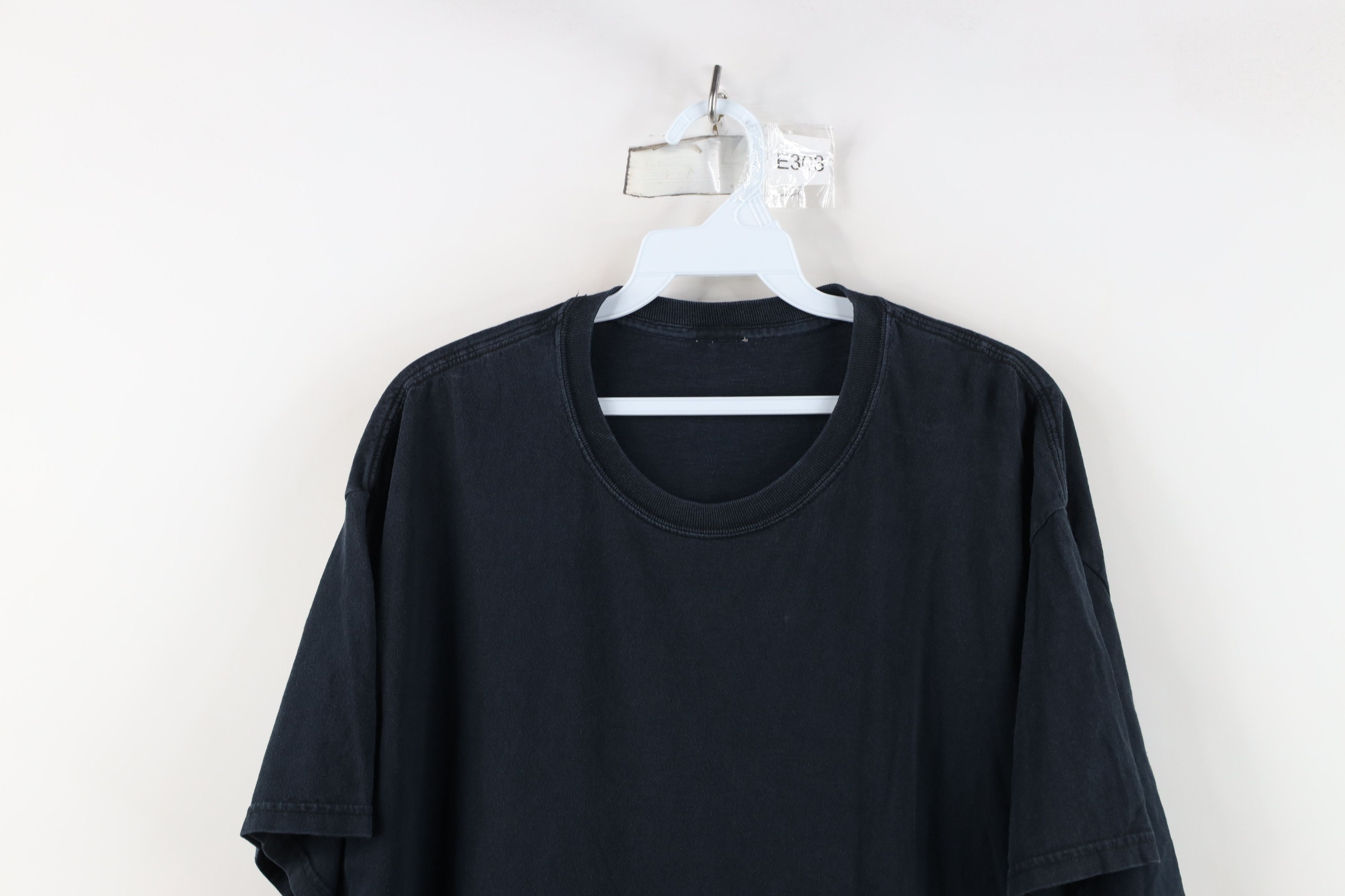 Vintage Vintage 90s Streetwear Short Sleeve T-Shirt Black Cotton Size US XL / EU 56 / 4 - 2 Thumbnail