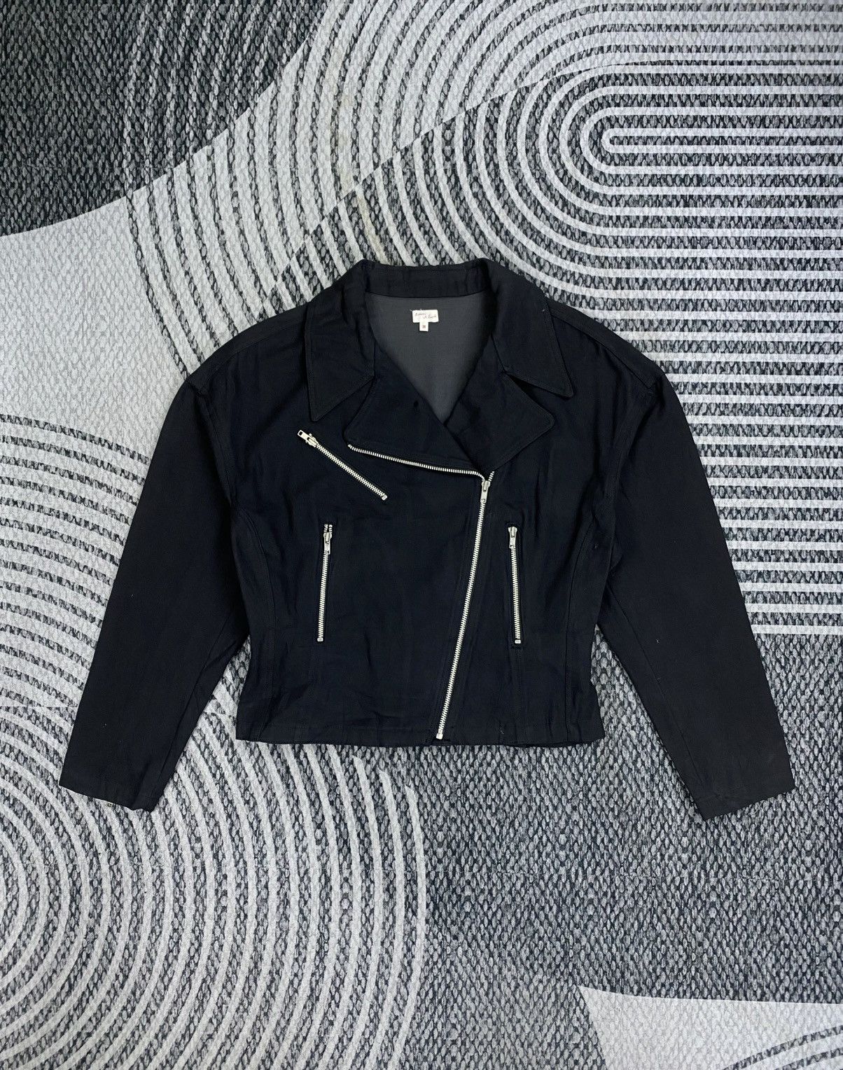 Vintage Adam Et Rope Double Collar Bikers Jacket