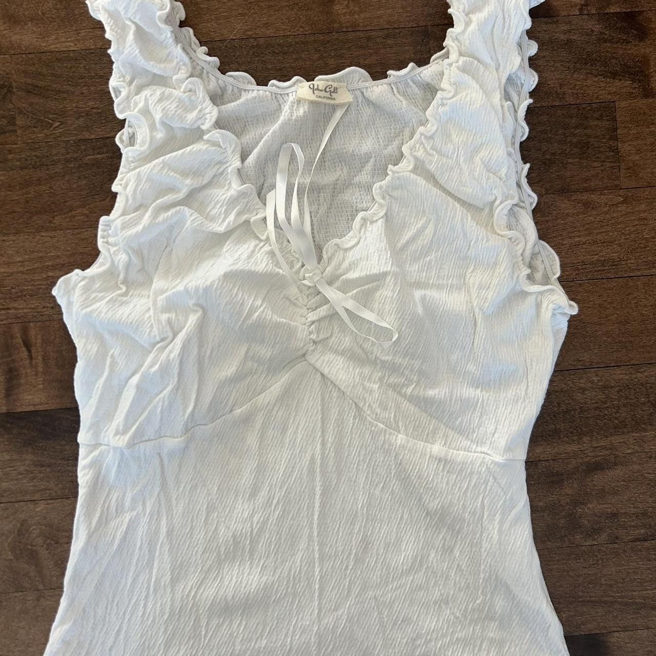 Other John Galt White Tank Top One Size Size ONE SIZE - 1 Thumbnail