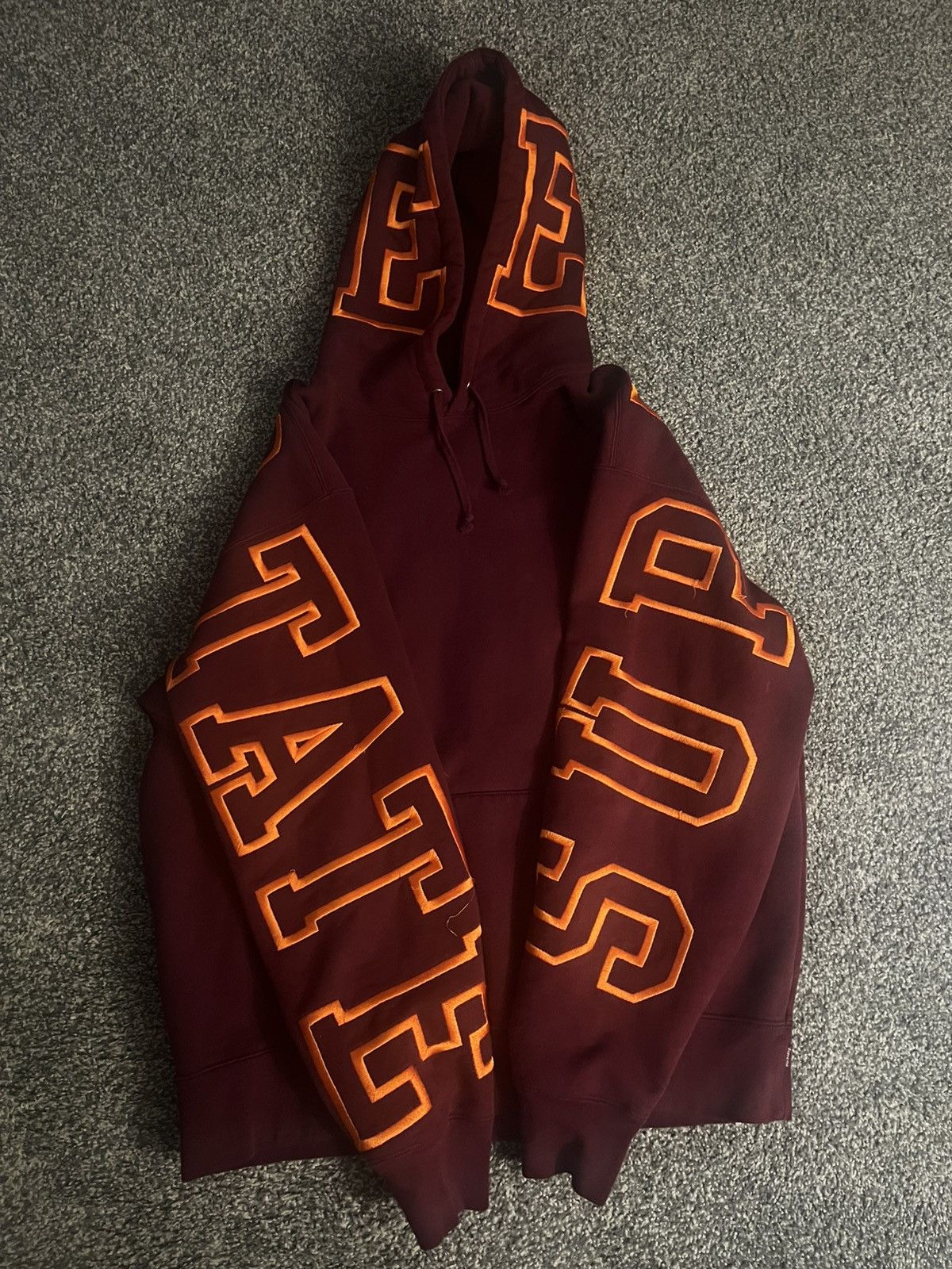 Supreme Supreme state hoodie Size US L / EU 52-54 / 3 - 1 Thumbnail