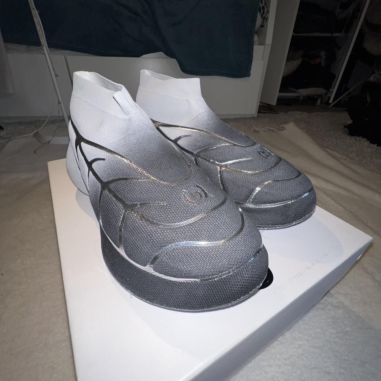 (B).Stroy × Givenchy GIVENCHY x (B).STROY TK-360 grey + sylver Size US 7 / EU 40 - 4 Thumbnail