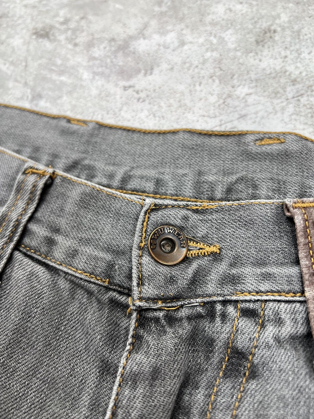 Vintage × Wu-Tang Clan Wu wear denim shorts 34 Size US 34 / EU 50 - 3 Thumbnail