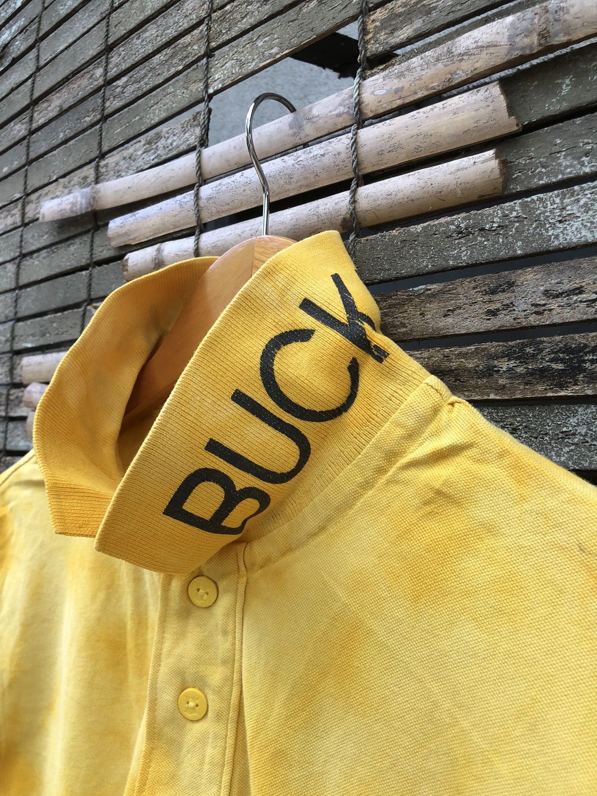 Japanese Brand × Polo Ralph Lauren × Vintage Vintage Japanese Brands Tye Dye Buckaroo Polo Tee Size US L / EU 52-54 / 3 - 13 Thumbnail