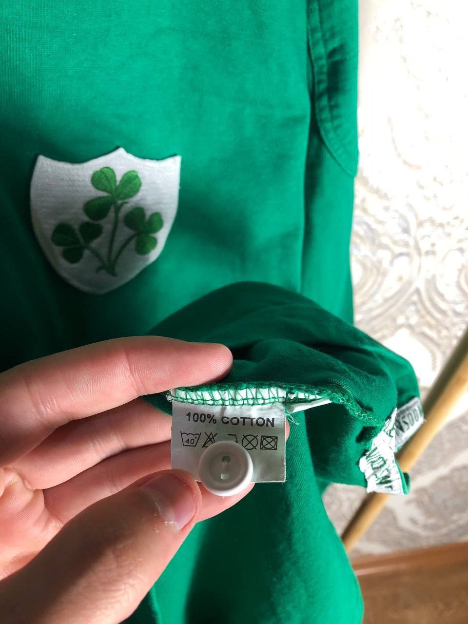 Canterbury of New Zealand VINTAGE IRELAND RETRO RUGBY JERSEY LONG SLEEVE Y2K 90s BLOKE Size US S / EU 44-46 / 1 - 5 Thumbnail
