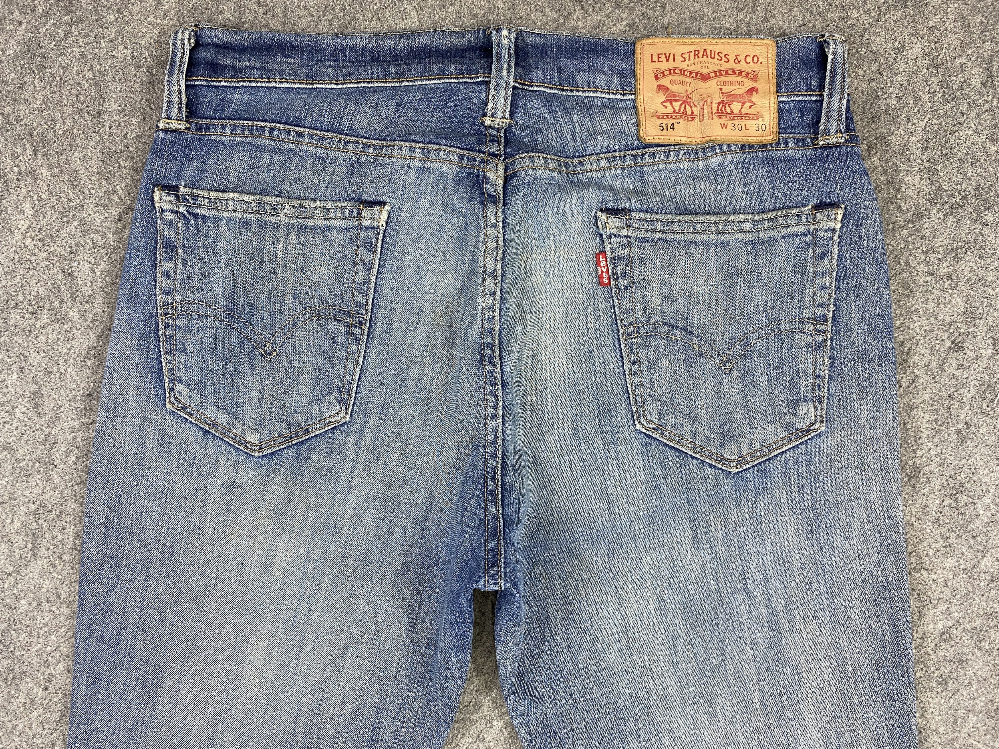 Levi's Distressed Blue Vintage Levi's 514 32x30.5 Denim -JN2006 Size US 32 / EU 48 - 4 Thumbnail