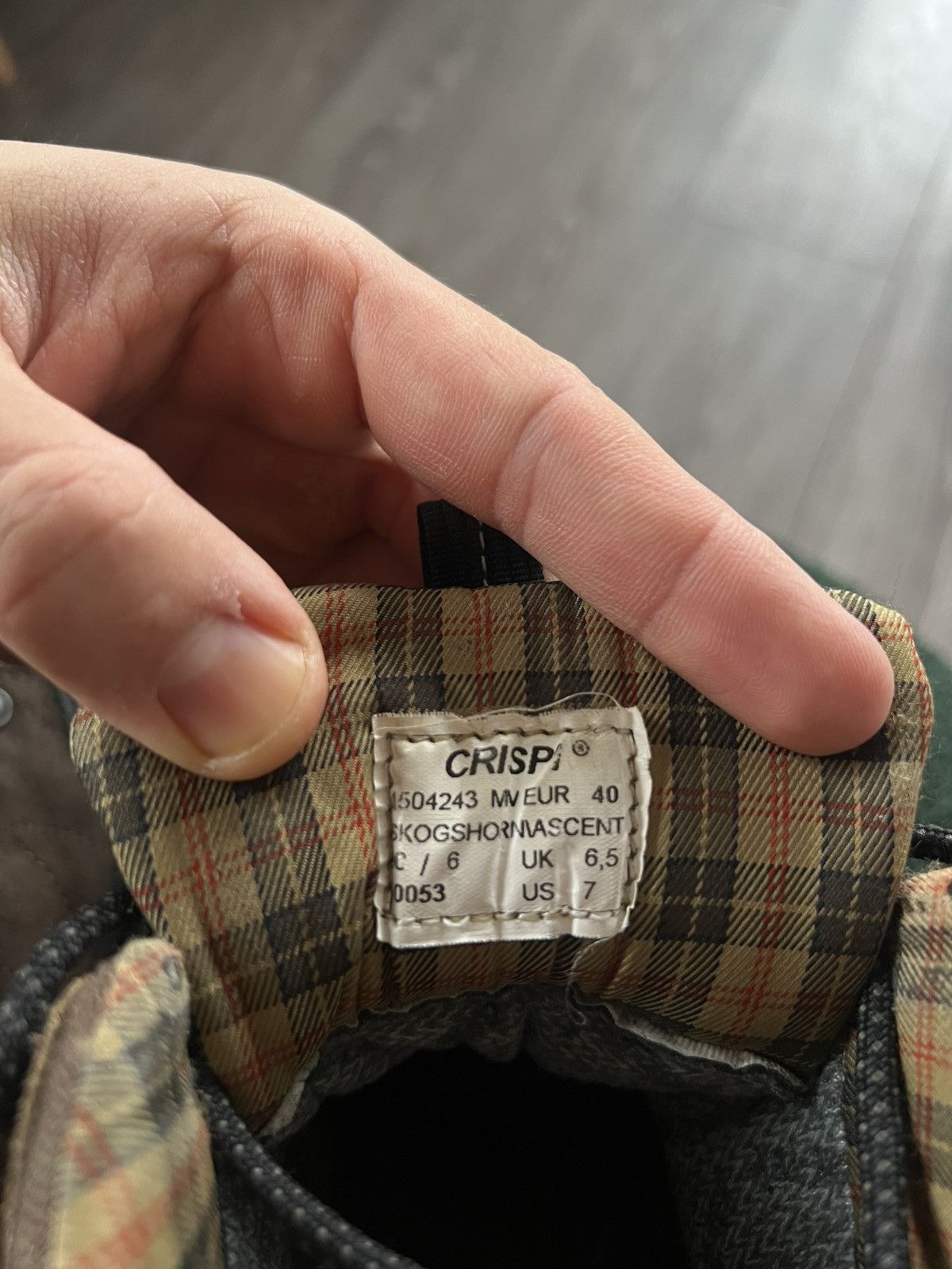 Other ‼️Crispi Hiking Rare Gore-Tex Vibram Trail High Boots‼️ Size US 7 / EU 40 - 21 Thumbnail