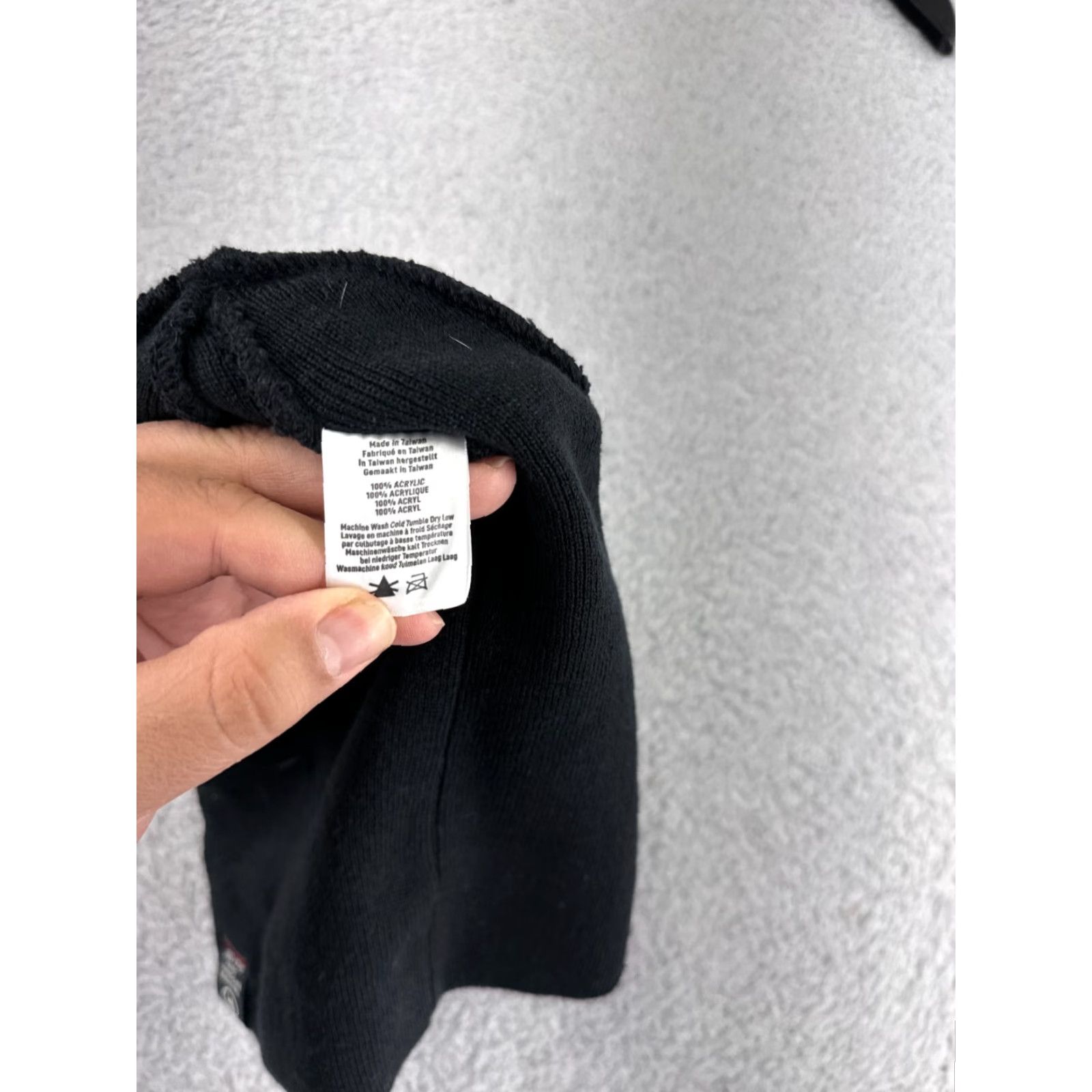 Vintage Back Country Beanie Toque Adult One Size Black Knit 100% Acrylic Outdoors Ski Hat/Cap Mens Beanie Ski Logo 90s? Size ONE SIZE - 5 Thumbnail
